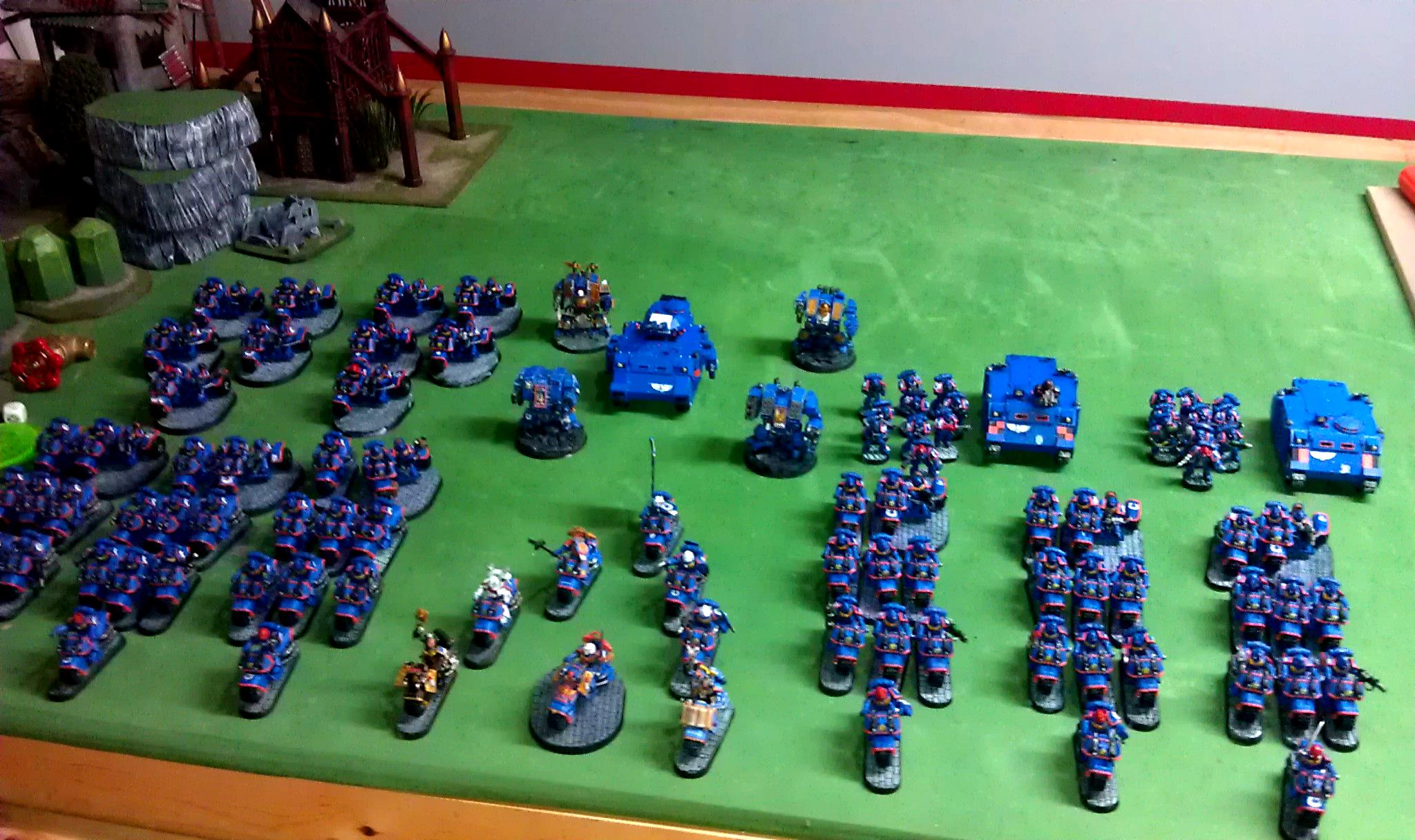 Bike, Space Marines, Ultramarines