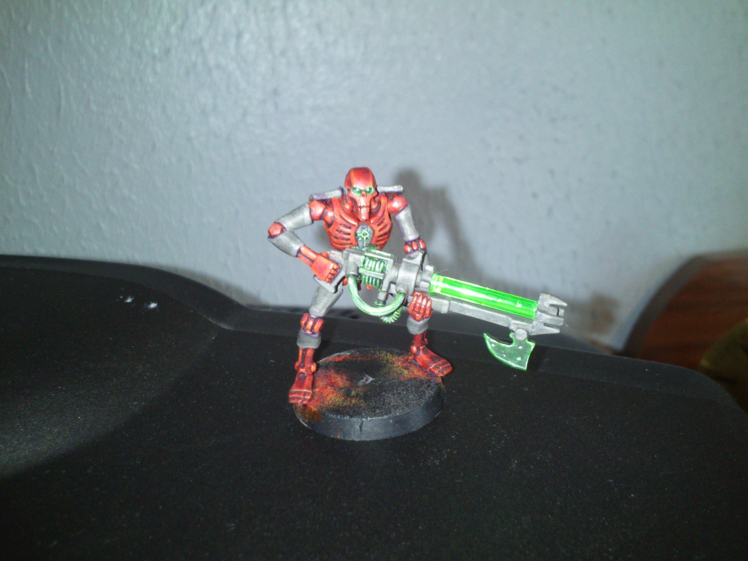 Necron warrior front view