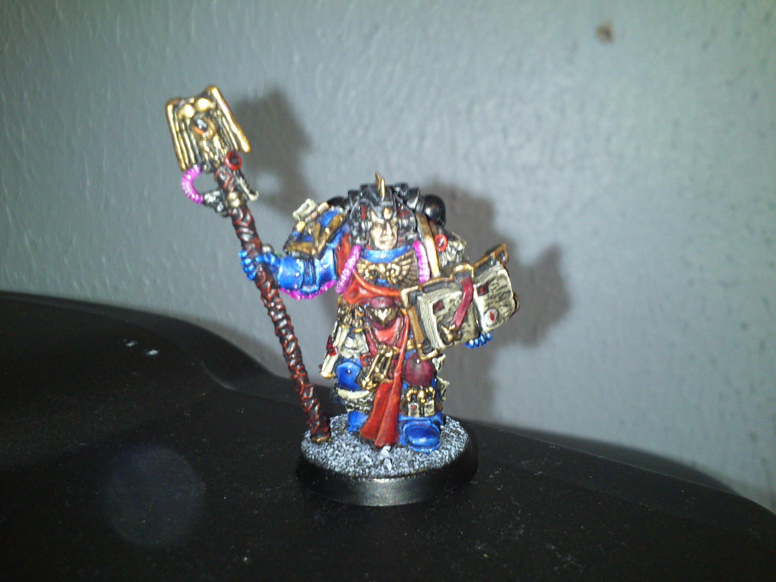 Librarian front view