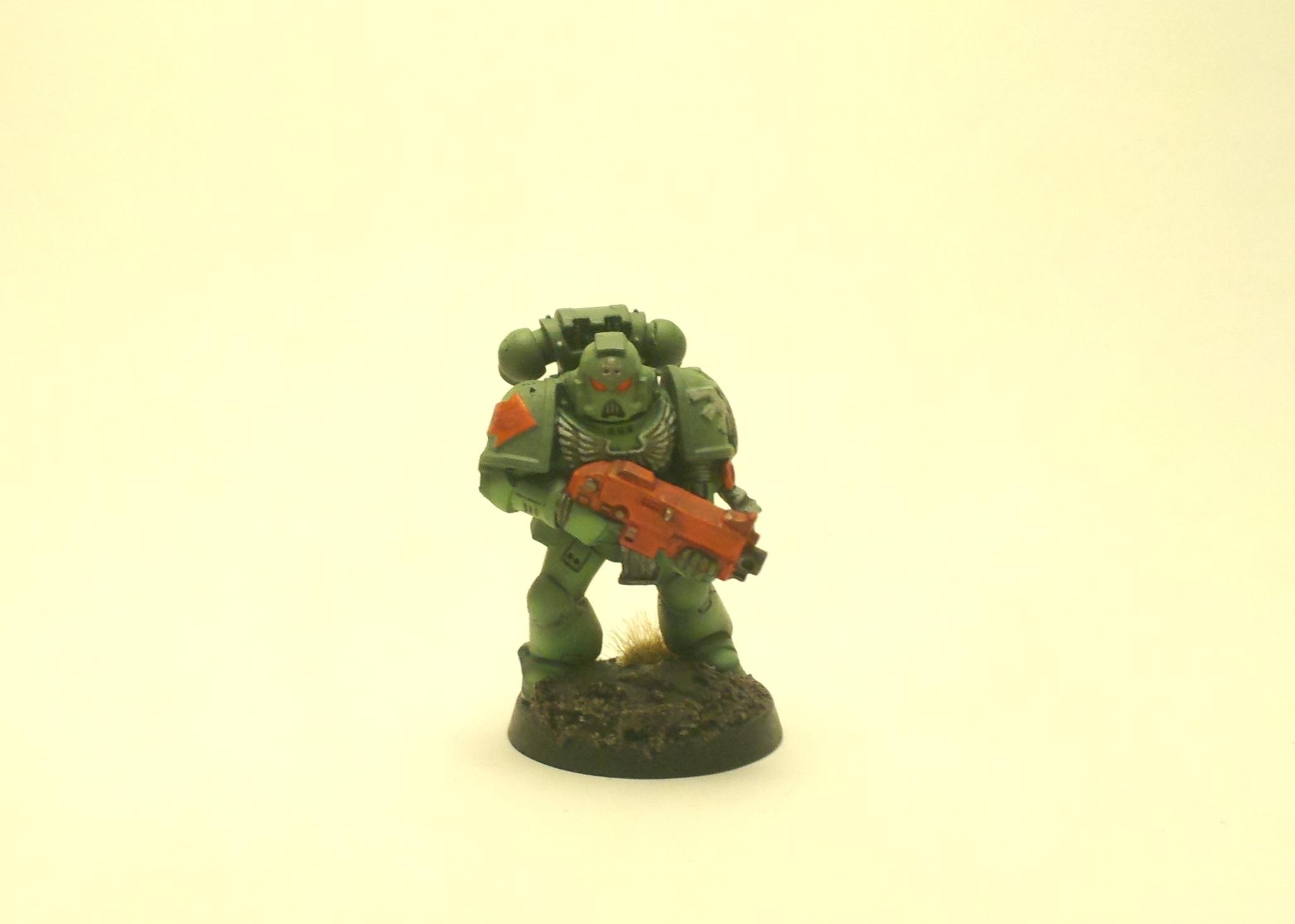 Tactical marine from front
