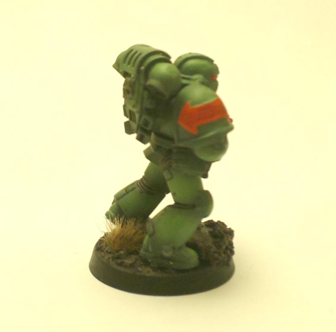 Tactical marine from other side