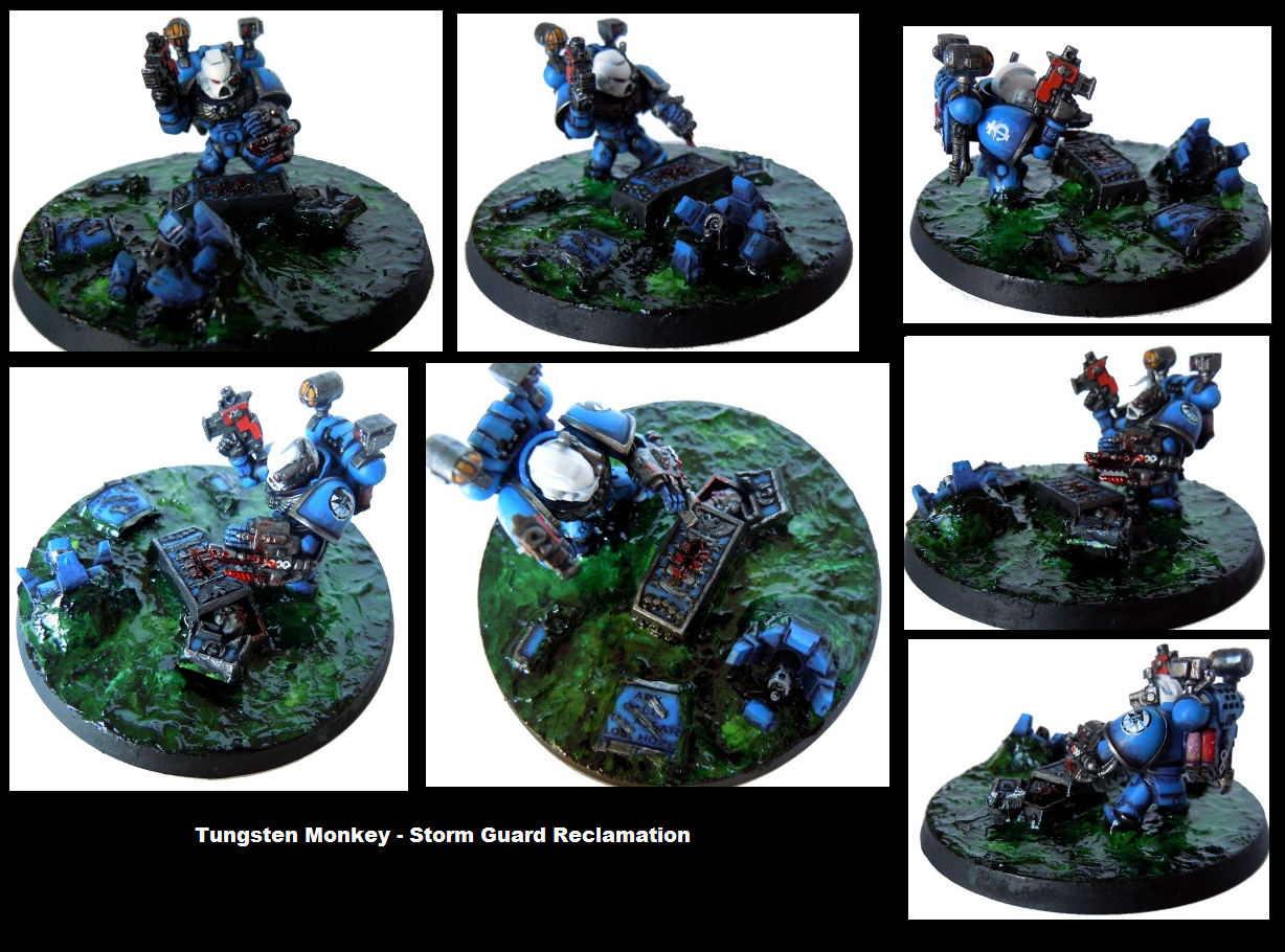 Objective Marker, Space Marines, Storm, Storm Guard, Warhammer 40,000