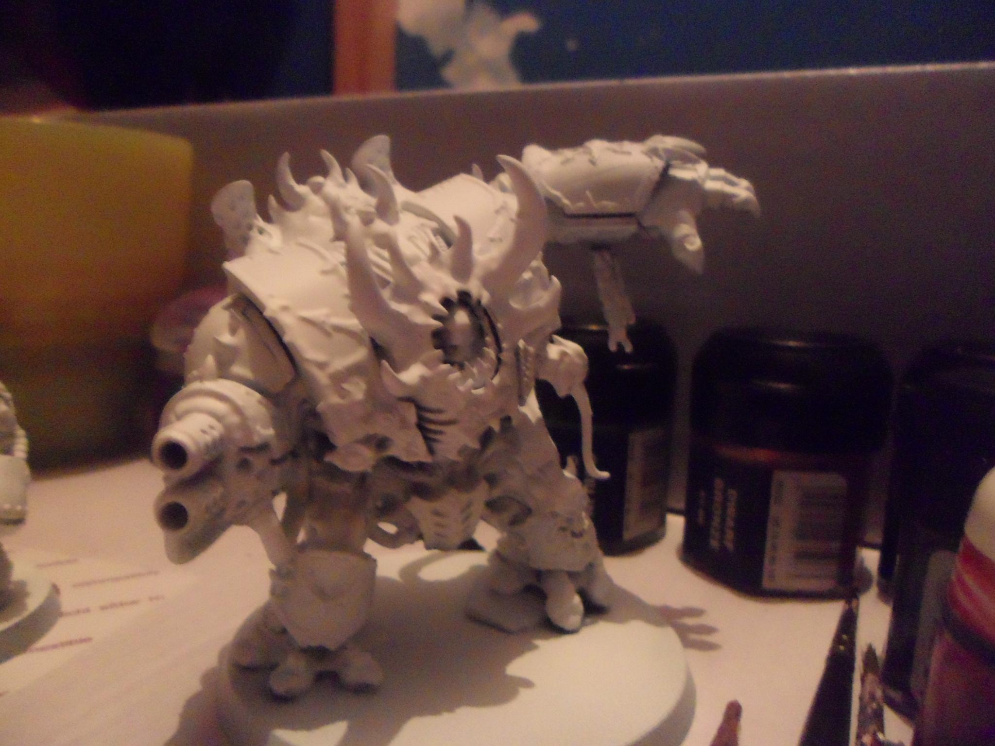 The Helbrute will receive a dryad head like the rest