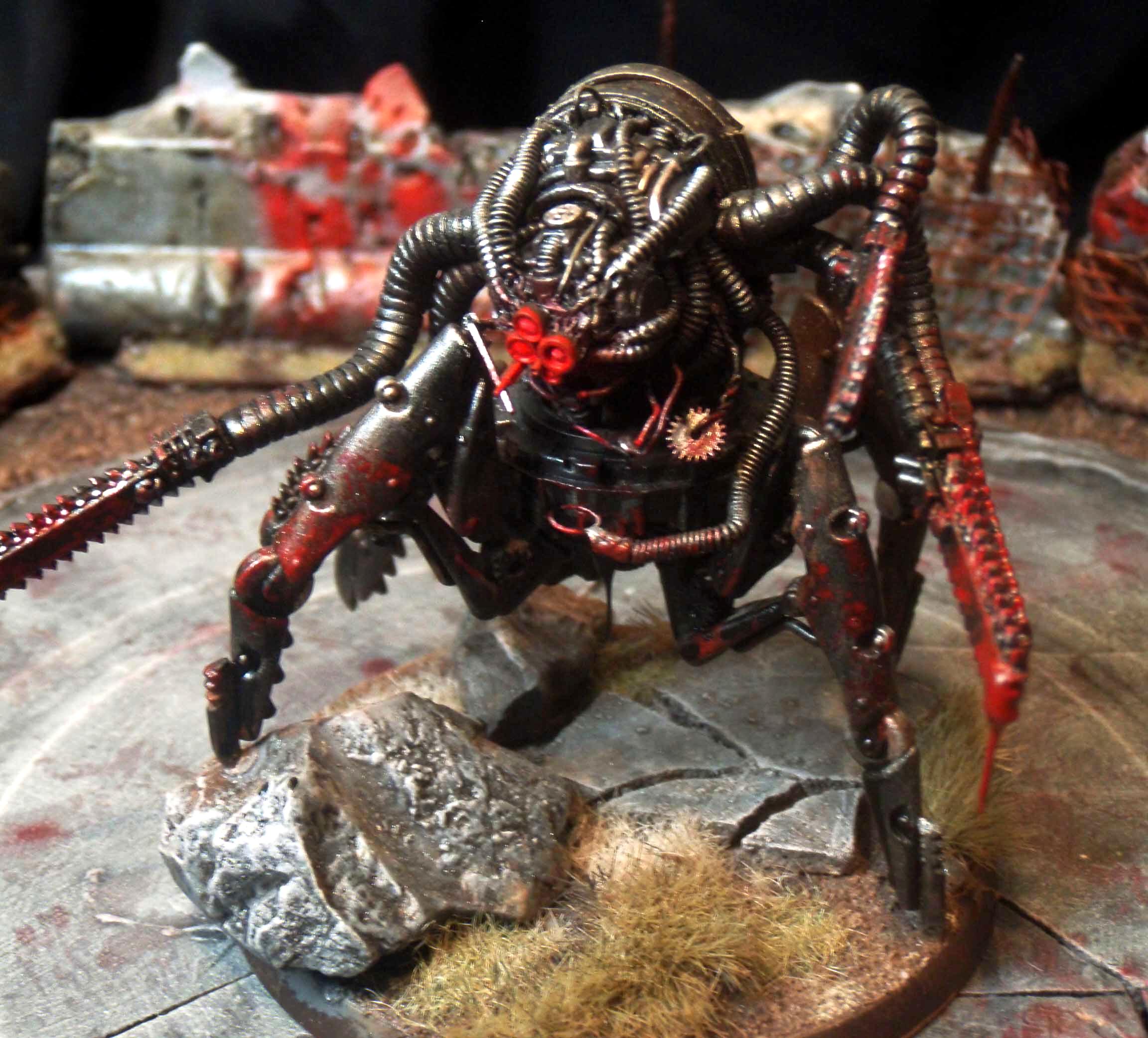 Chaos, Conversion, Daemon Engine, Dark Mechanicus, Warhammer 40,000