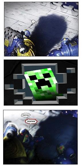 Smurfing Creeper