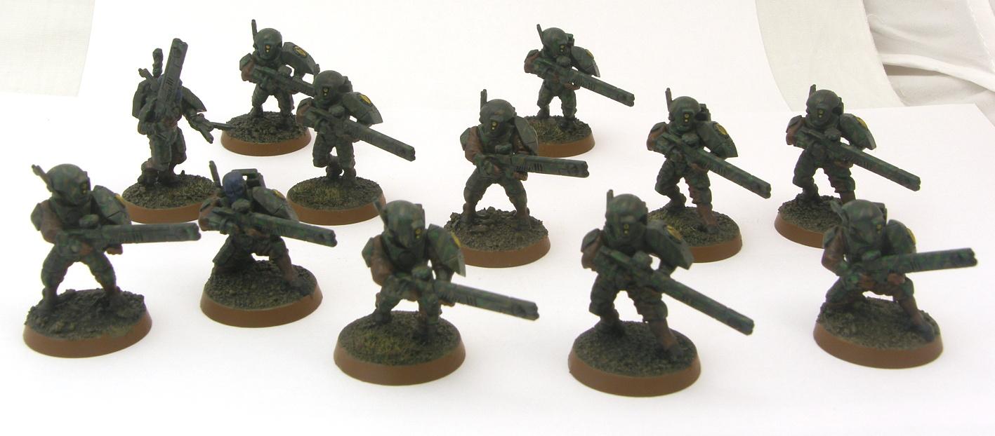 Tau Empire, Tau Fire Warrior squad 2
