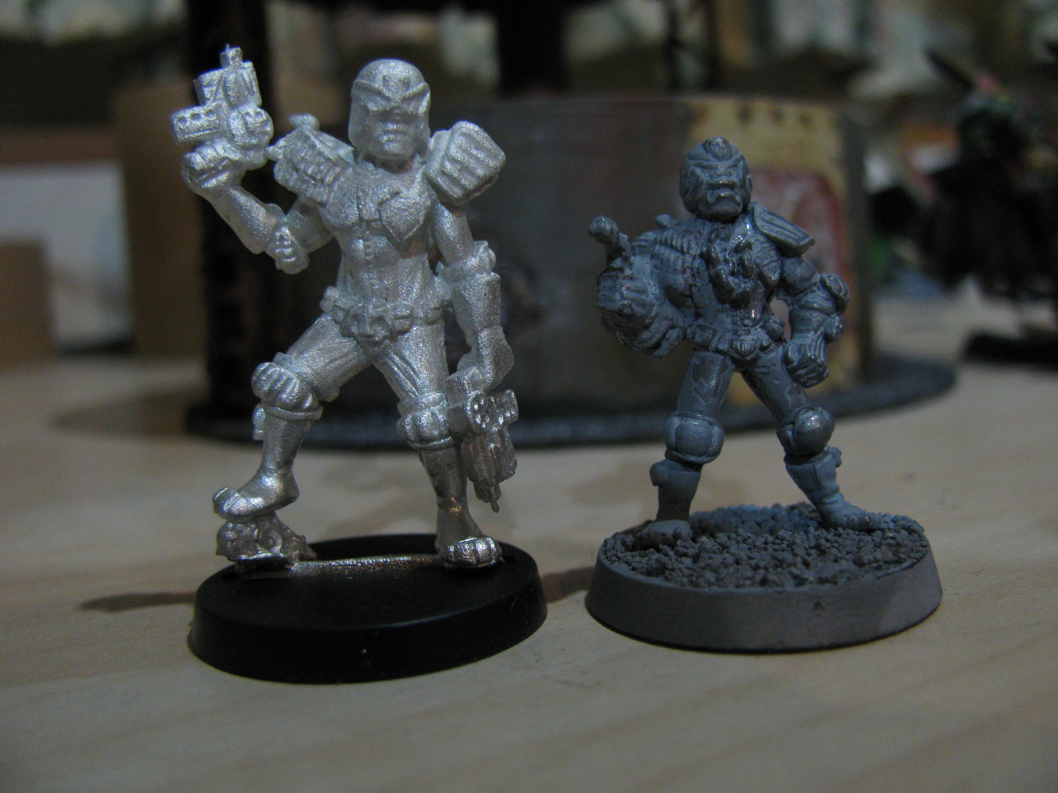 Judge, Judge Dredd, Size comparison1