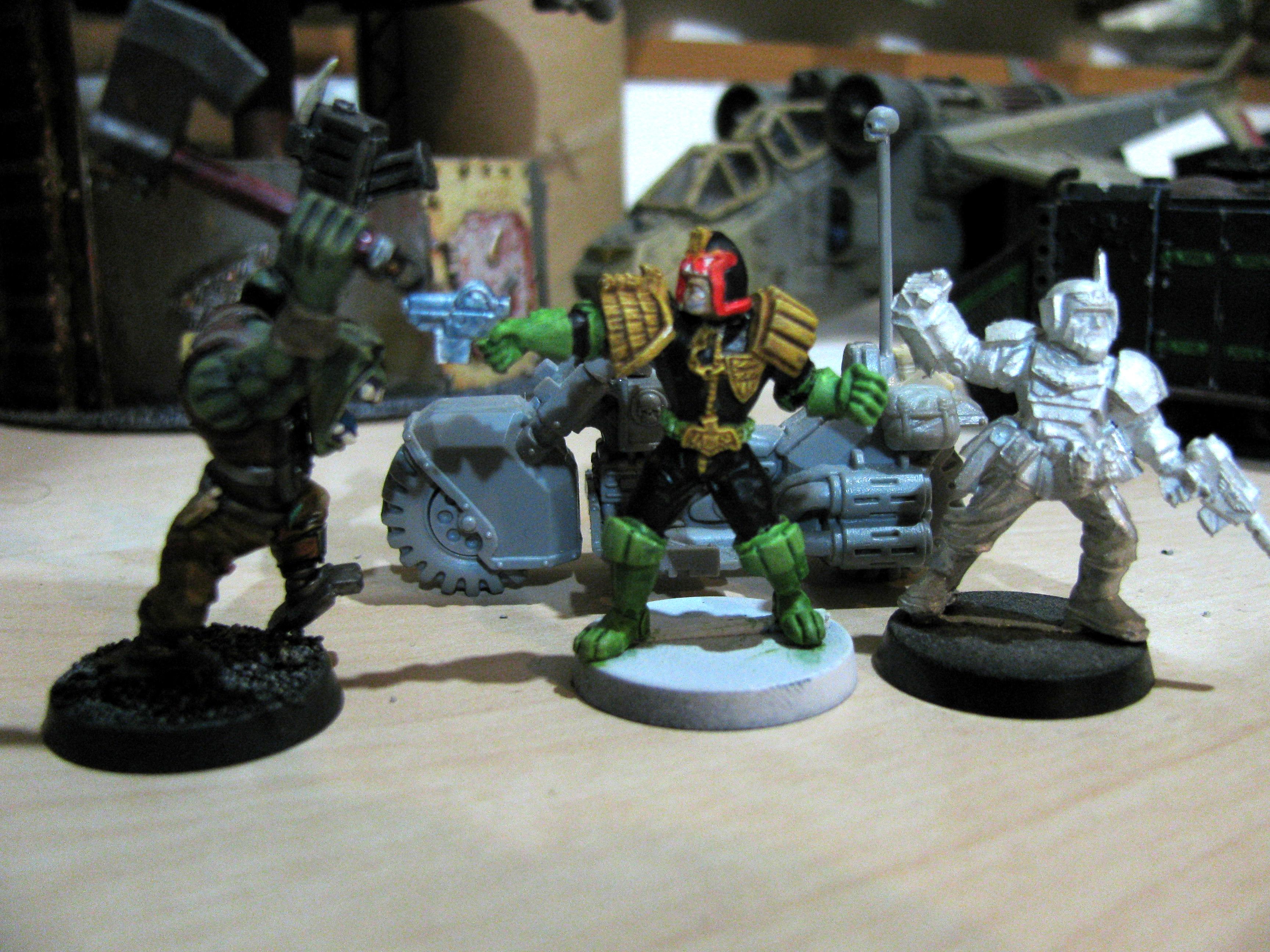 Judge Dredd, Size, Size comparison 4