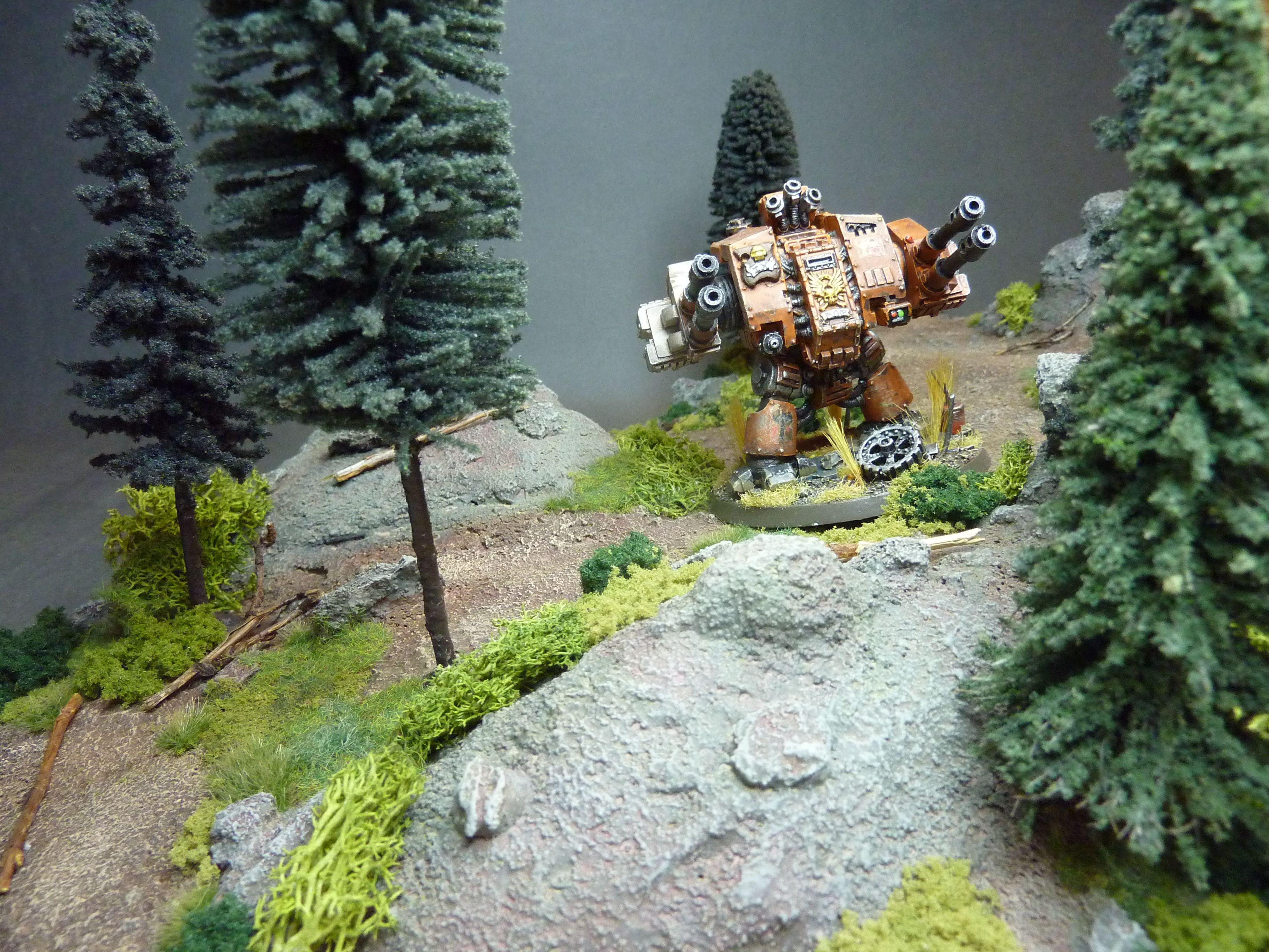 Diorama, Dreadnought, Warhammer 40,000