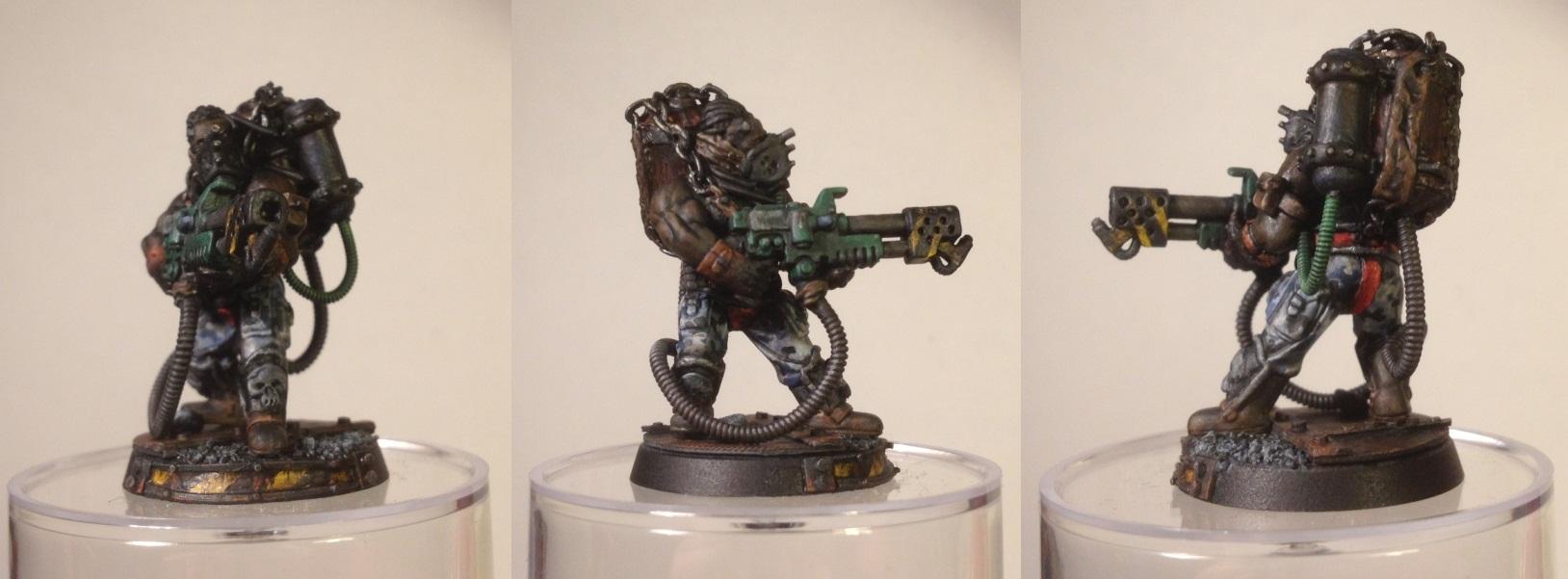 Conversion, Flammer, Ganger, Goliath, Necromunda