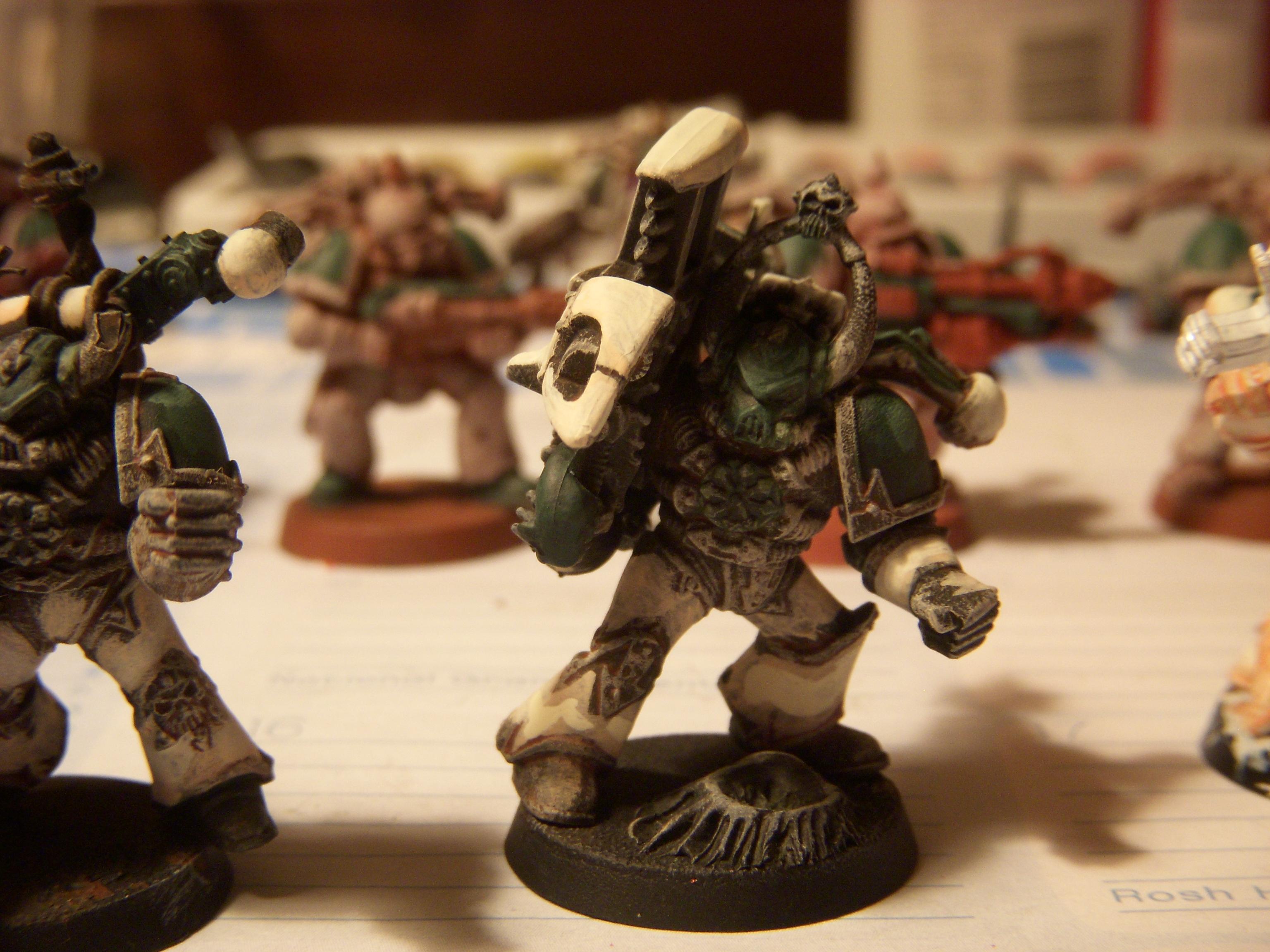 Chaos, Chaos Space Marines, Death Guard, Out Of Production, Work In Progress