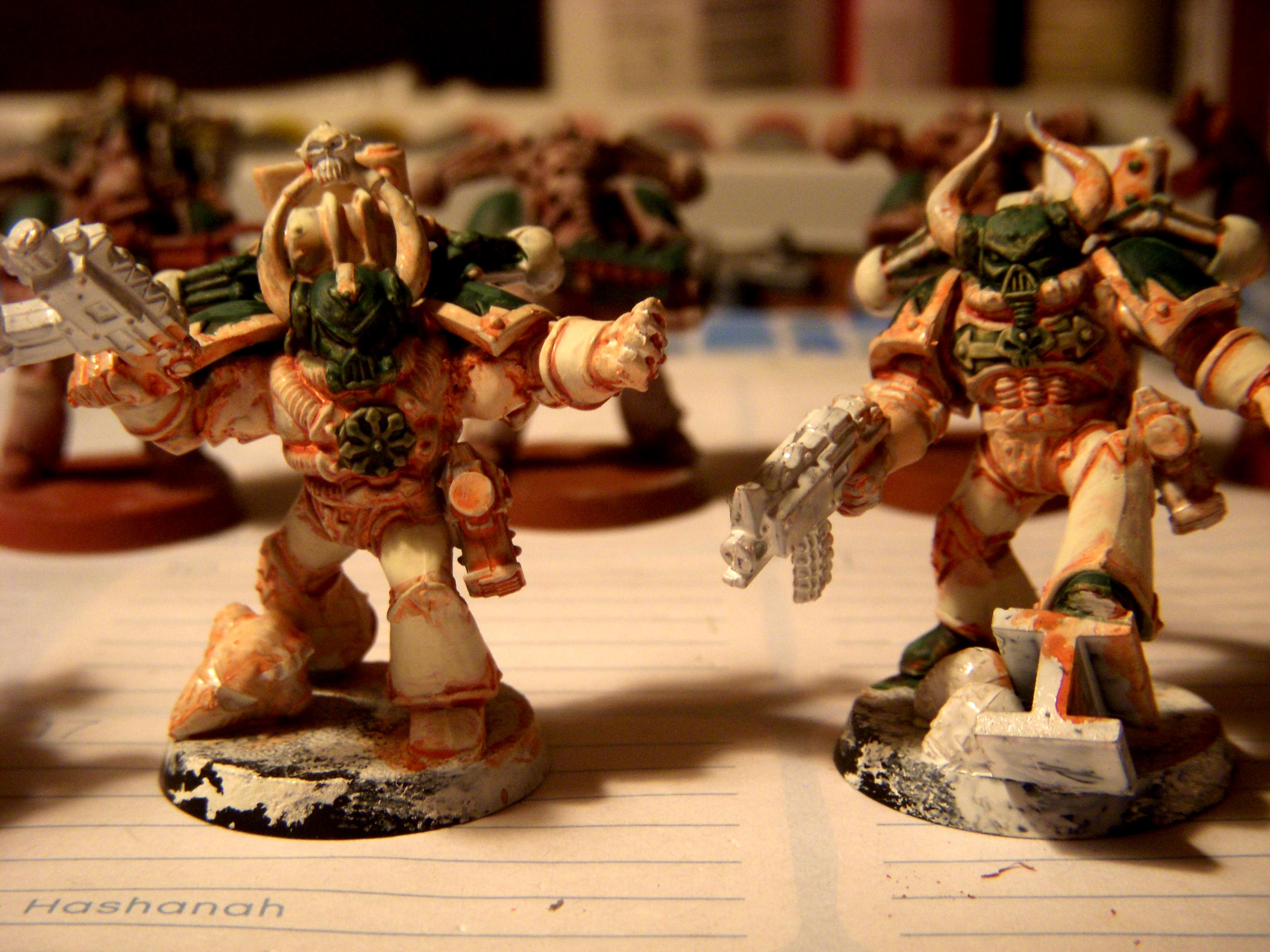 Chaos, Chaos Space Marines, Death Guard, Work In Progress