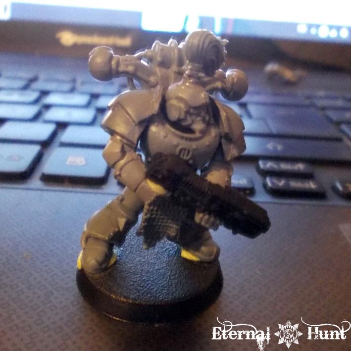 Adeptus Custodes, Conversion, Kitbash, Legio Custodes, Mk I, Space Marines, Thunder Warrior, Warhammer 40,000, Work In Progress
