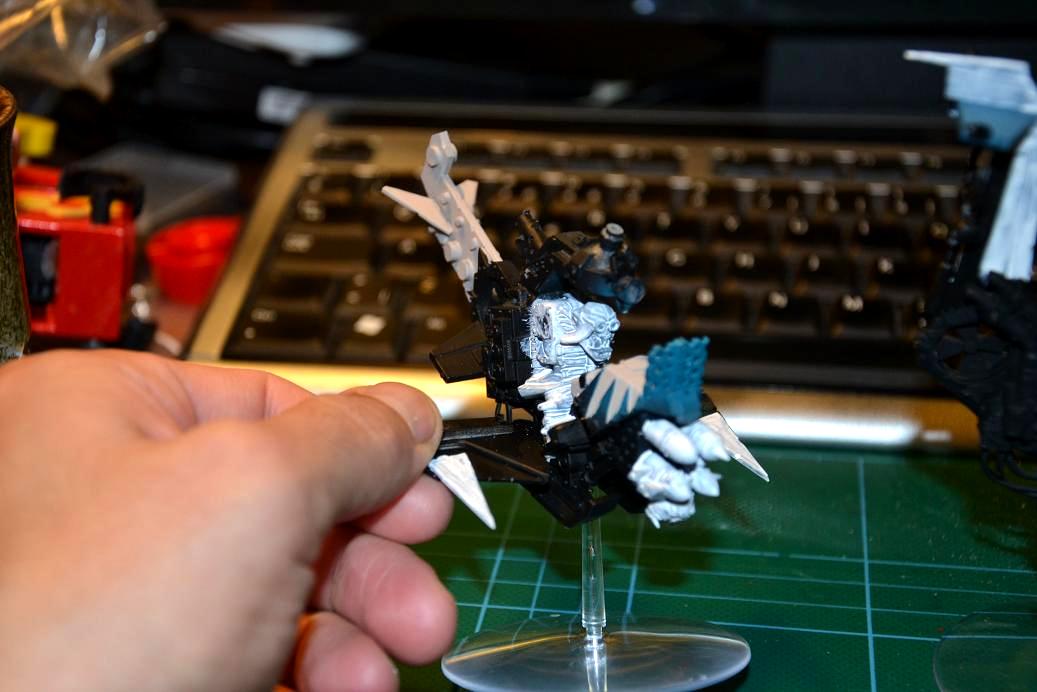 Blood Axe, Conversion, Custom Build, Deff Dread, Greenstuff, Ork Boys, Orks, Powerclaw, Scratch Build, Warboss