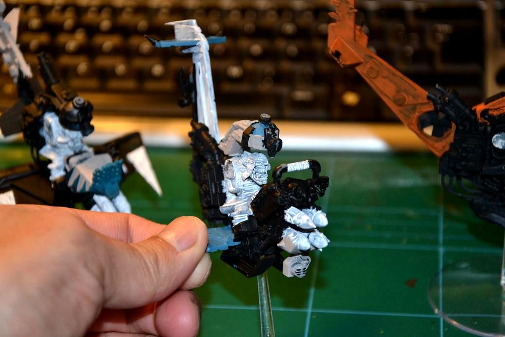 Blood Axe, Conversion, Custom Build, Deff Dread, Greenstuff, Ork Boys, Orks, Powerclaw, Scratch Build, Warboss