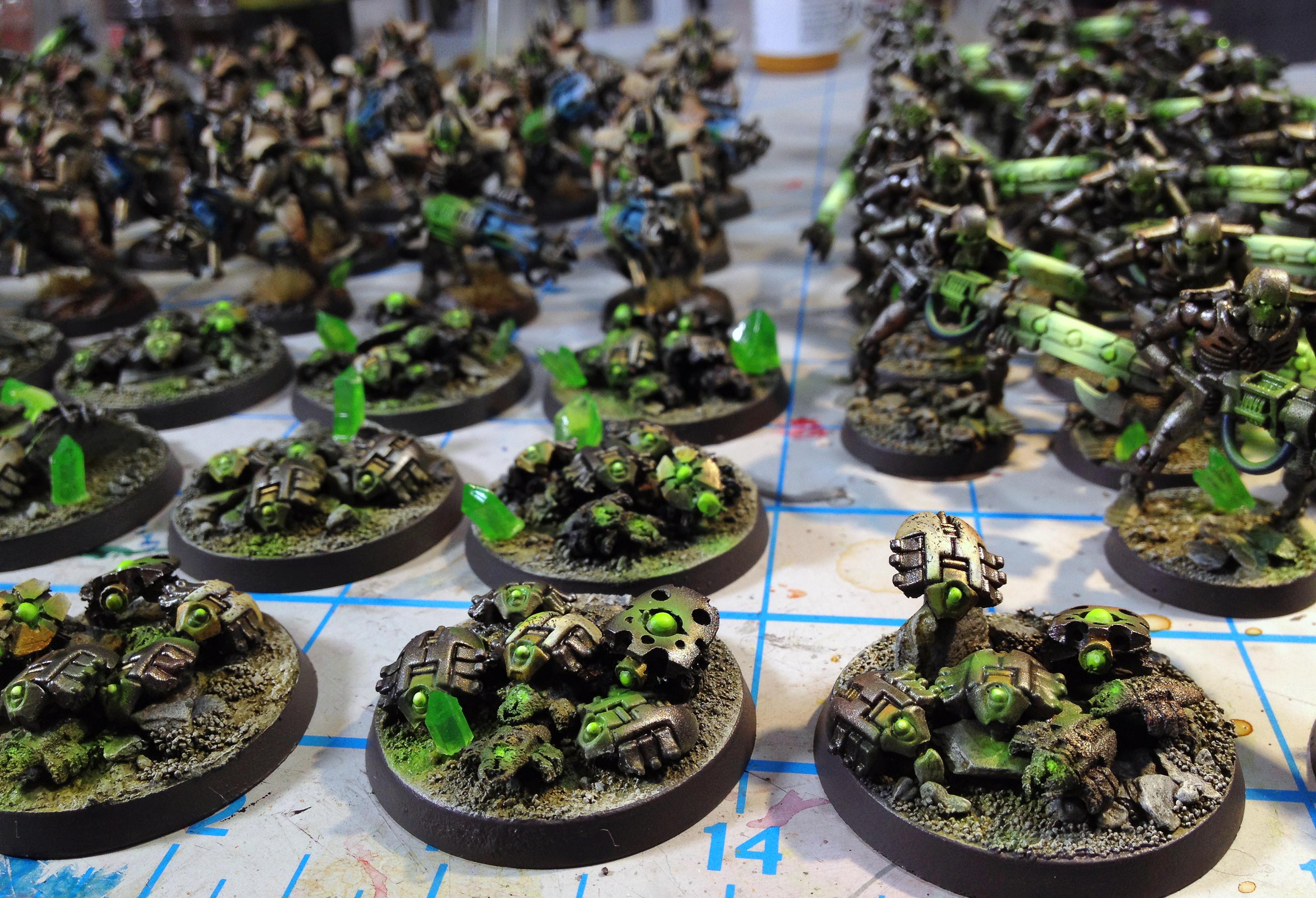 Army, Base, Lighting, Necrons, Object Source, Object Source Lighting, Scarabs, Shot, Warhammer 40,000