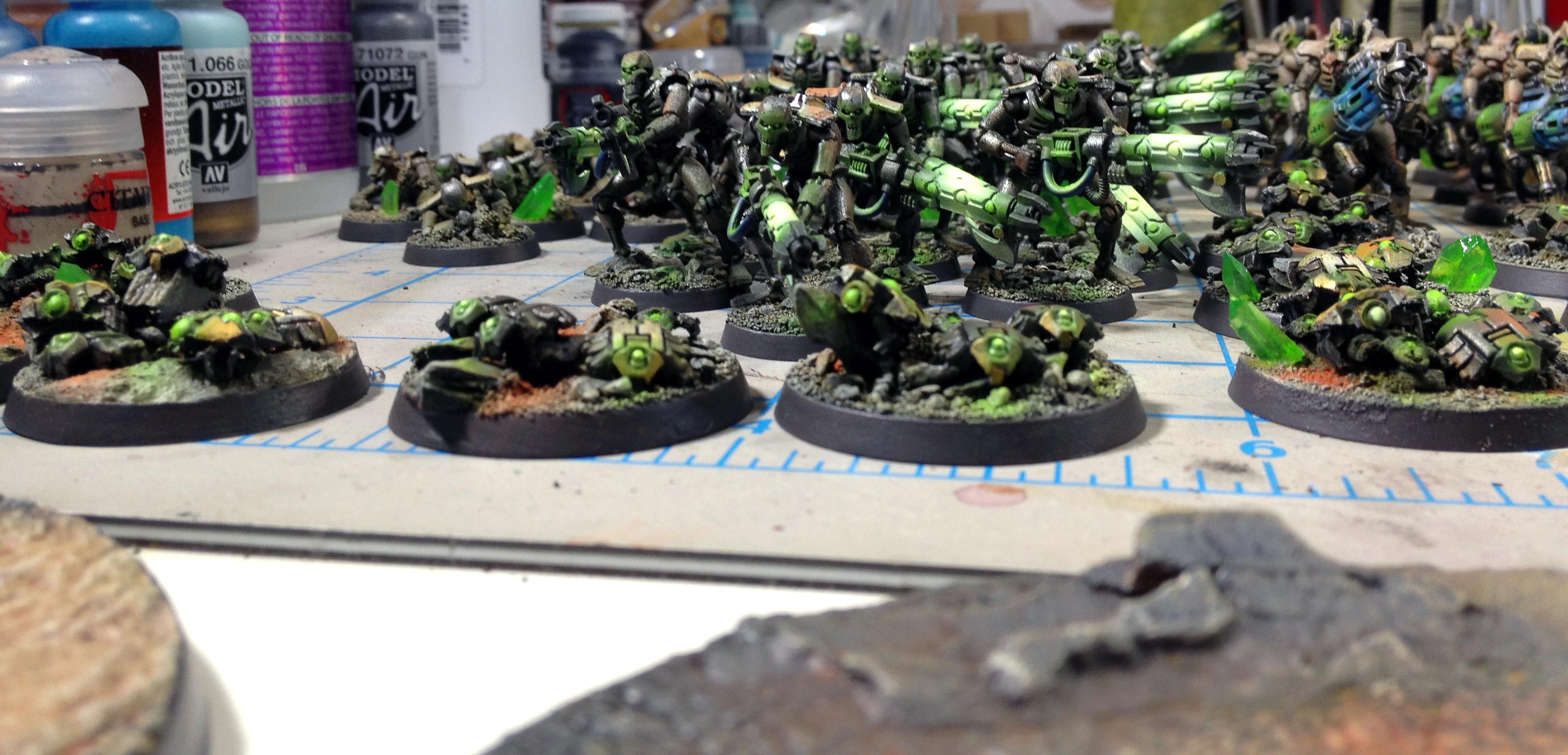 Army, Necrons, Object Source Lighting