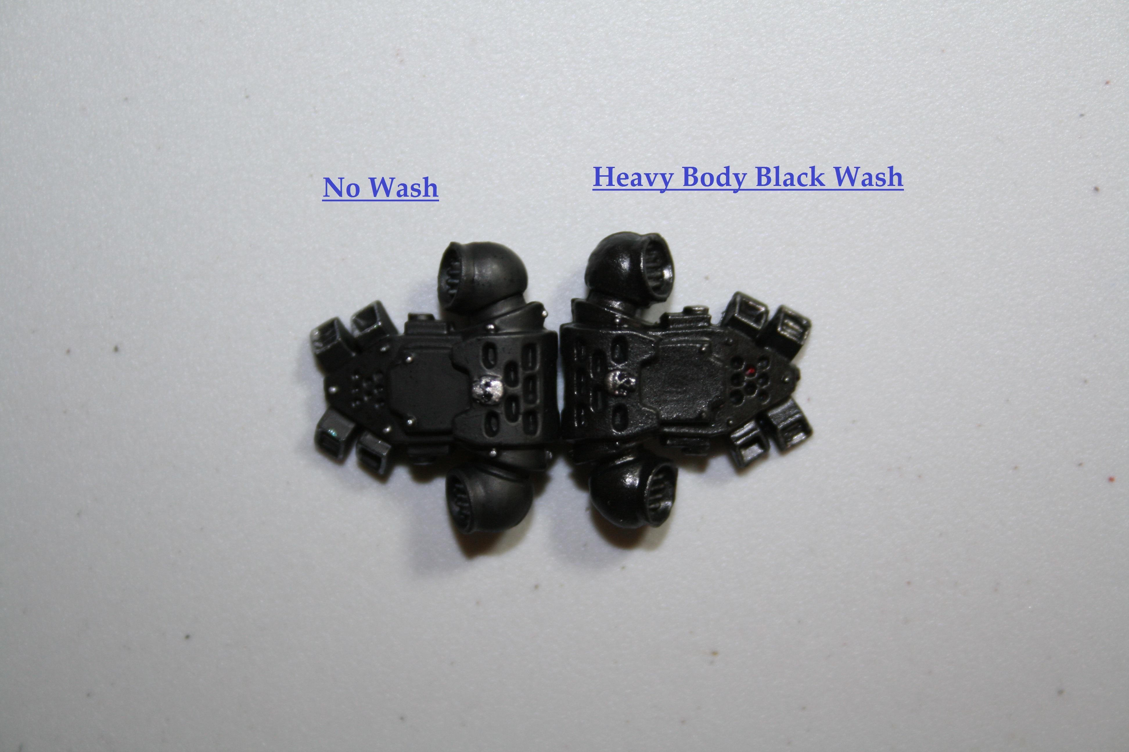 Heavy Body Black Wash Front