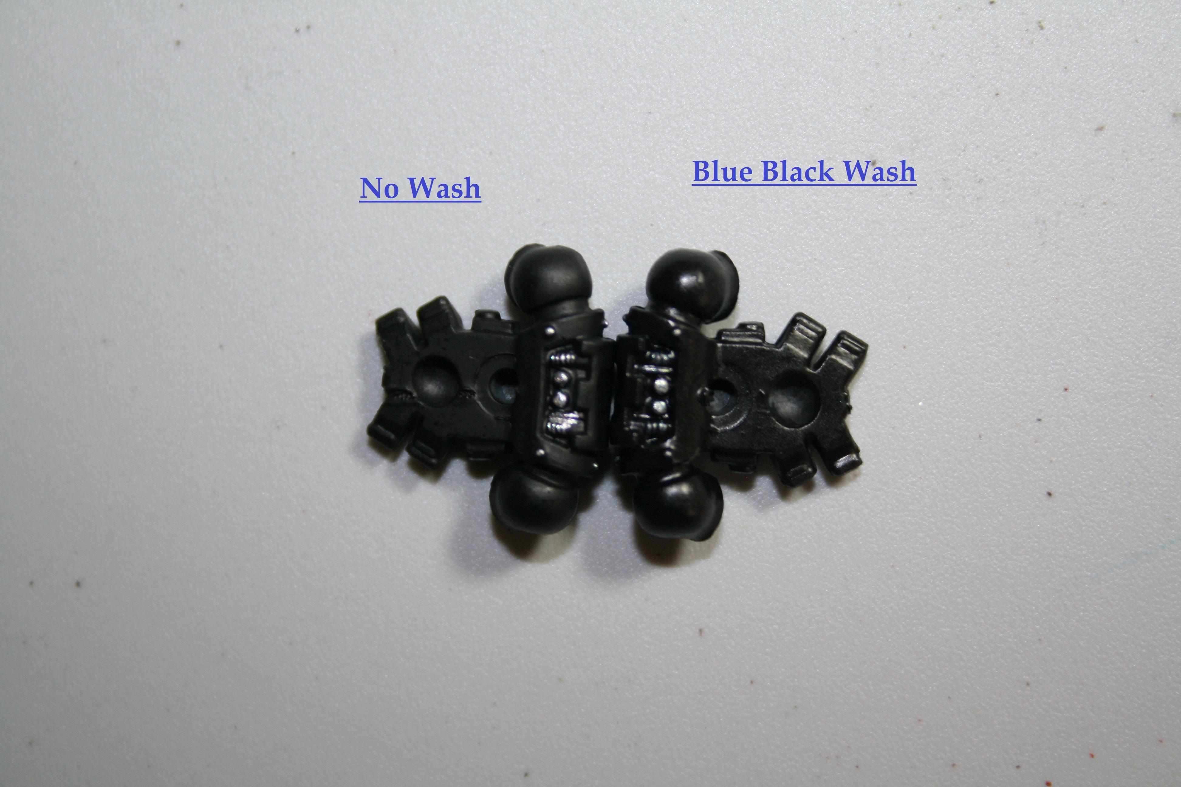 Blue Black Wash Back