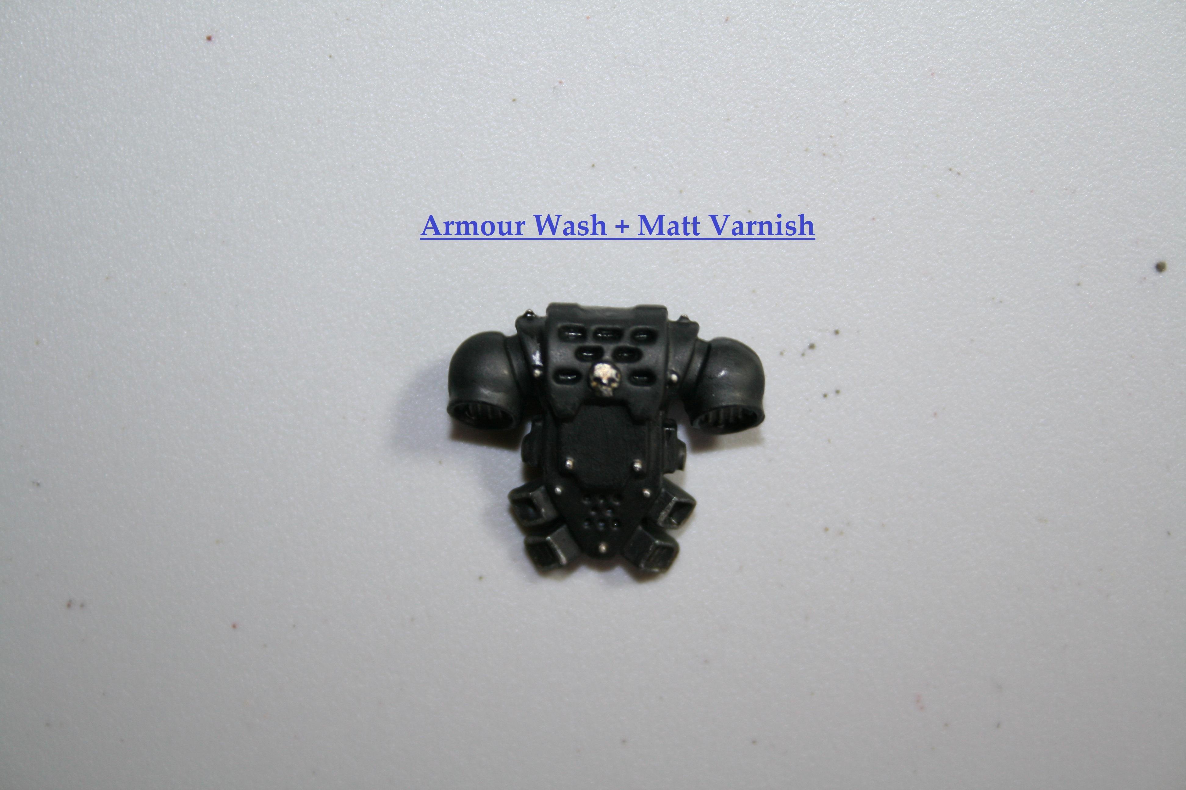 Armour Wash + Matt Varnish Front
