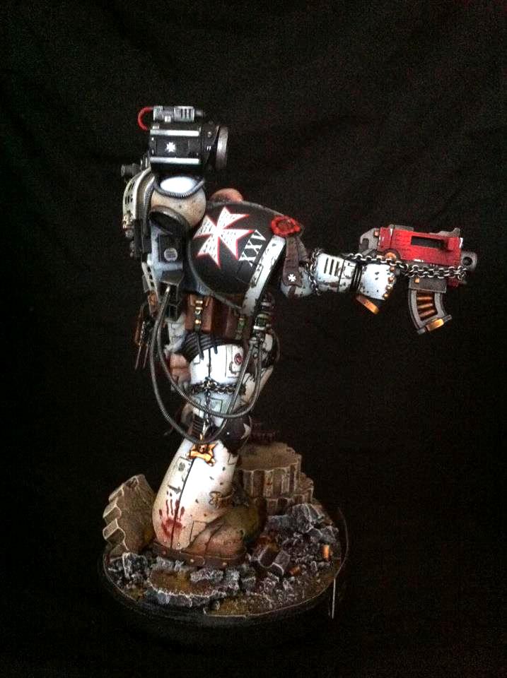 Apothecary, Conversion, Forge World, Golden Demon, Large Scale, Space Marines