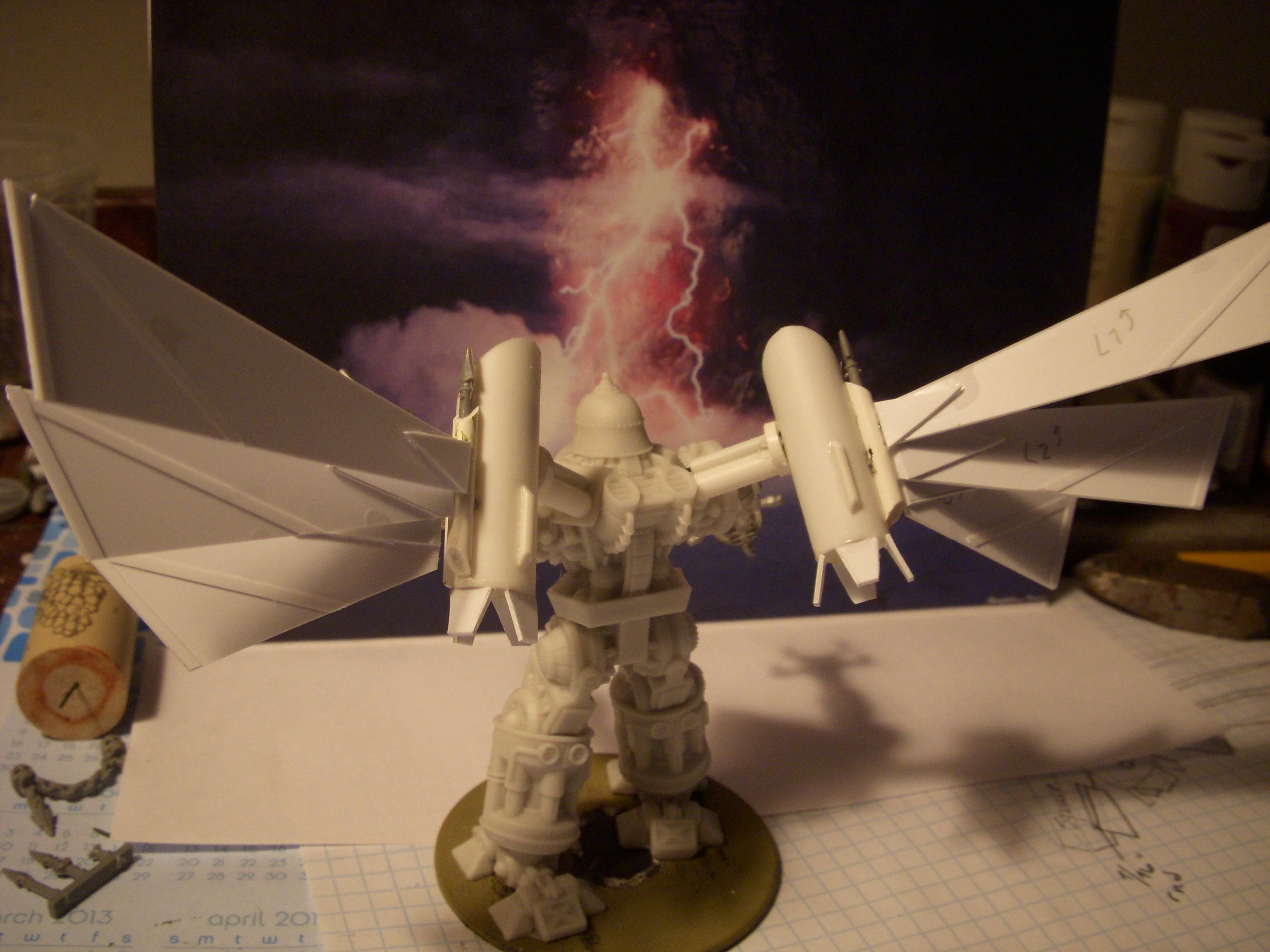 Conversion, Daemon Prince, Resin, Work In Progress