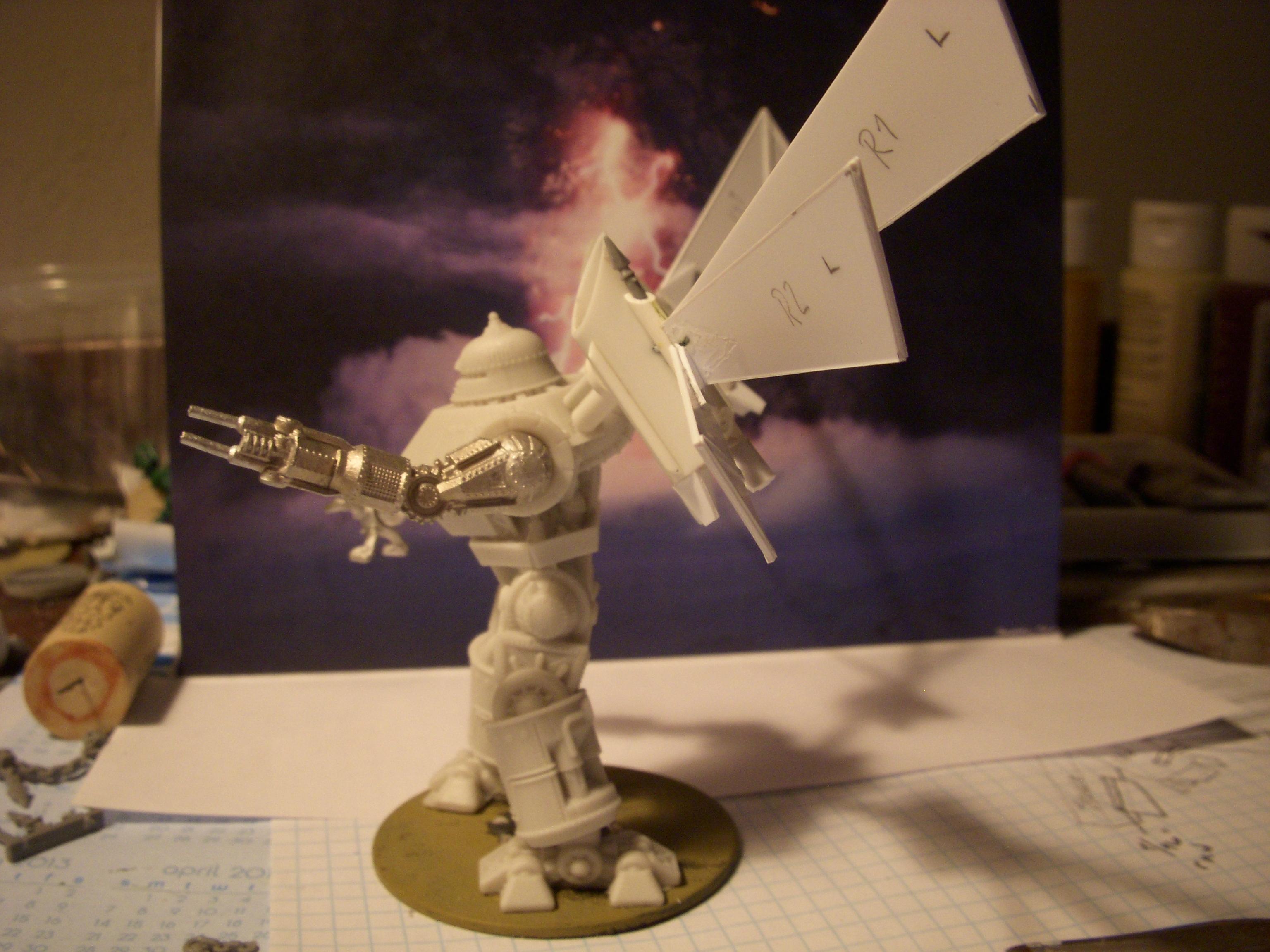 Conversion, Daemon Prince, Resin, Work In Progress