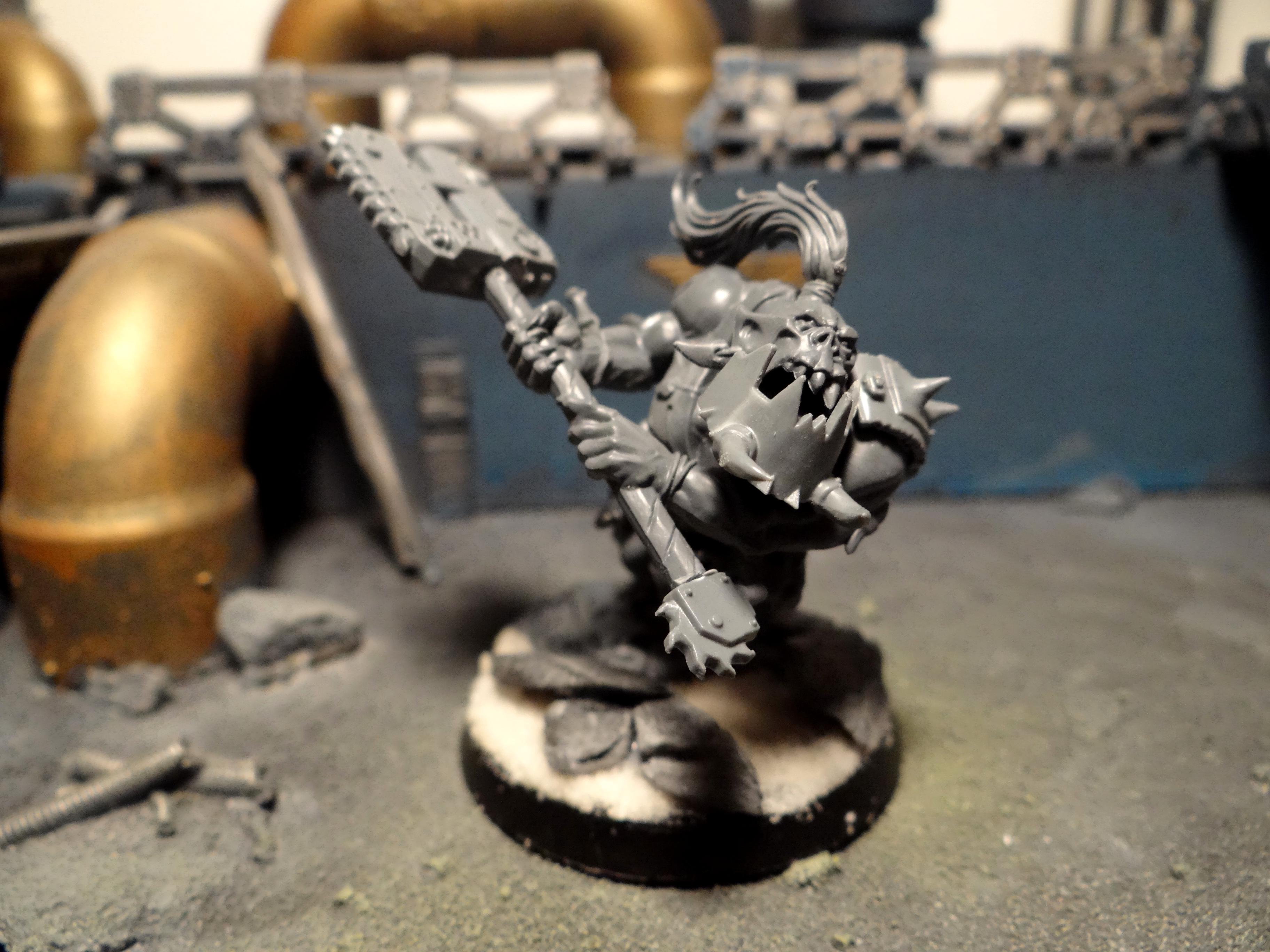 Conversion, Orks, WIP Wild Ork Berserk