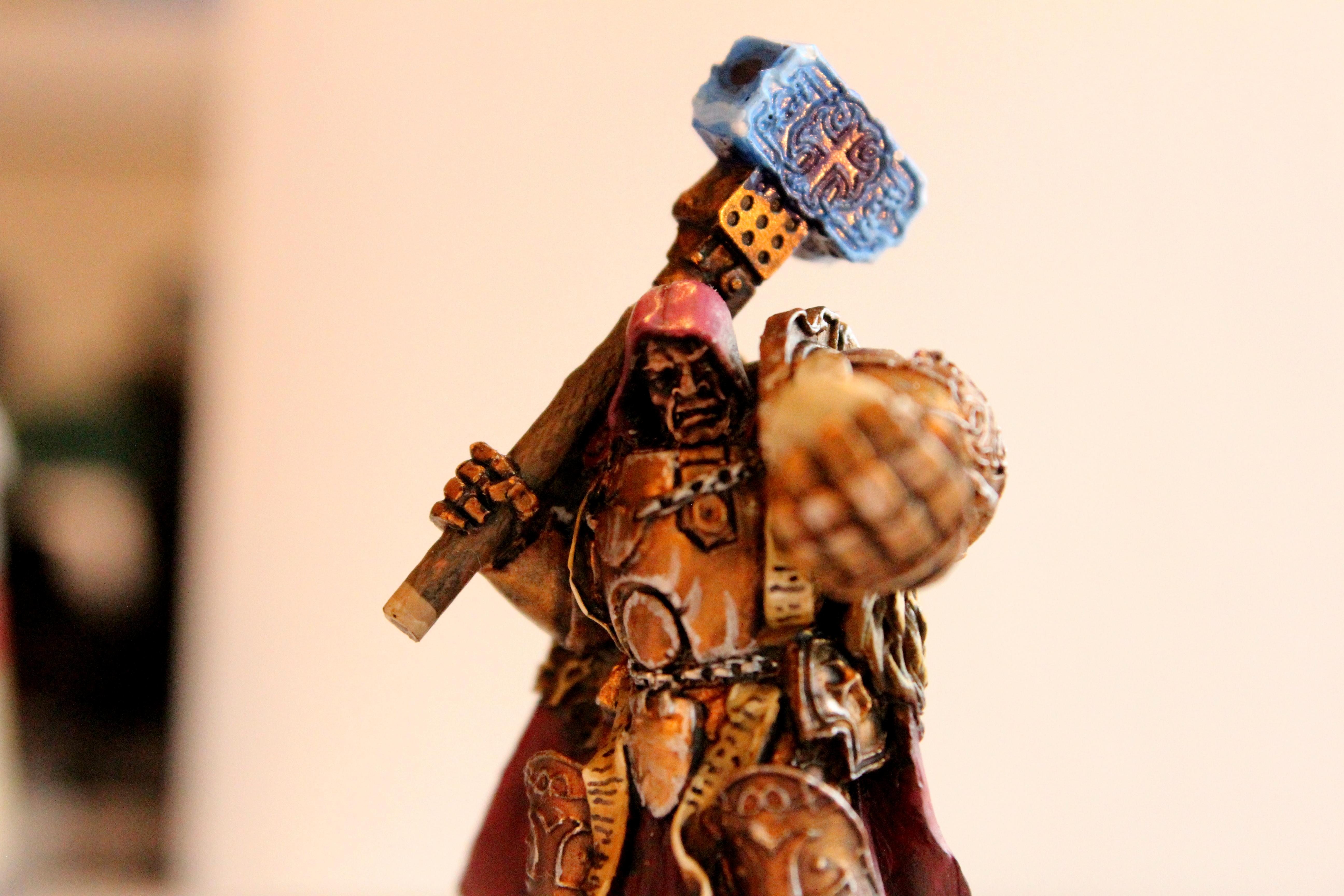 Hammer/skull guy front