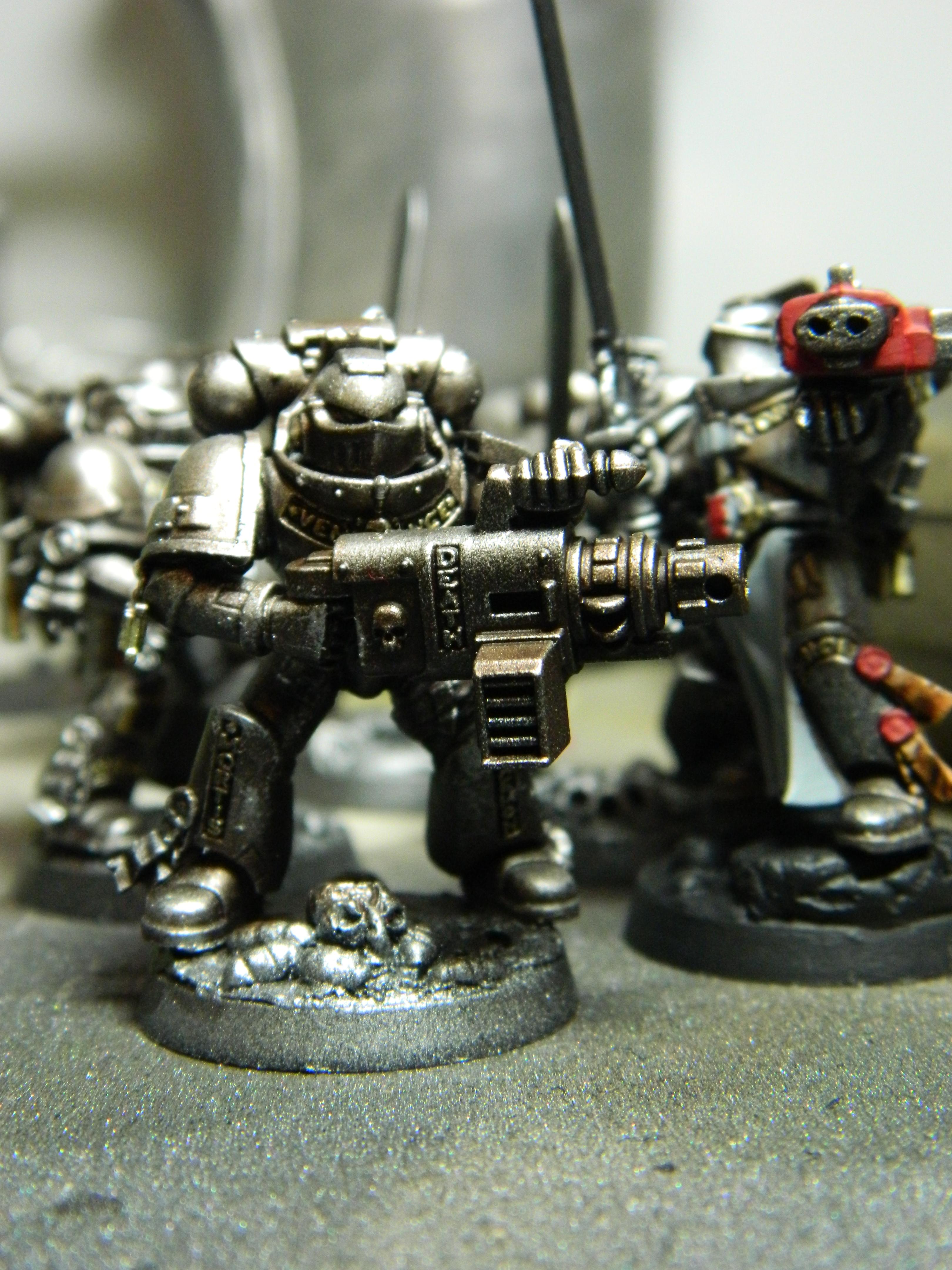 Force Weapon, Gk, Gray Knight, Grey Knights, Metal, Object Source Lighting, Psybolt, Weathered