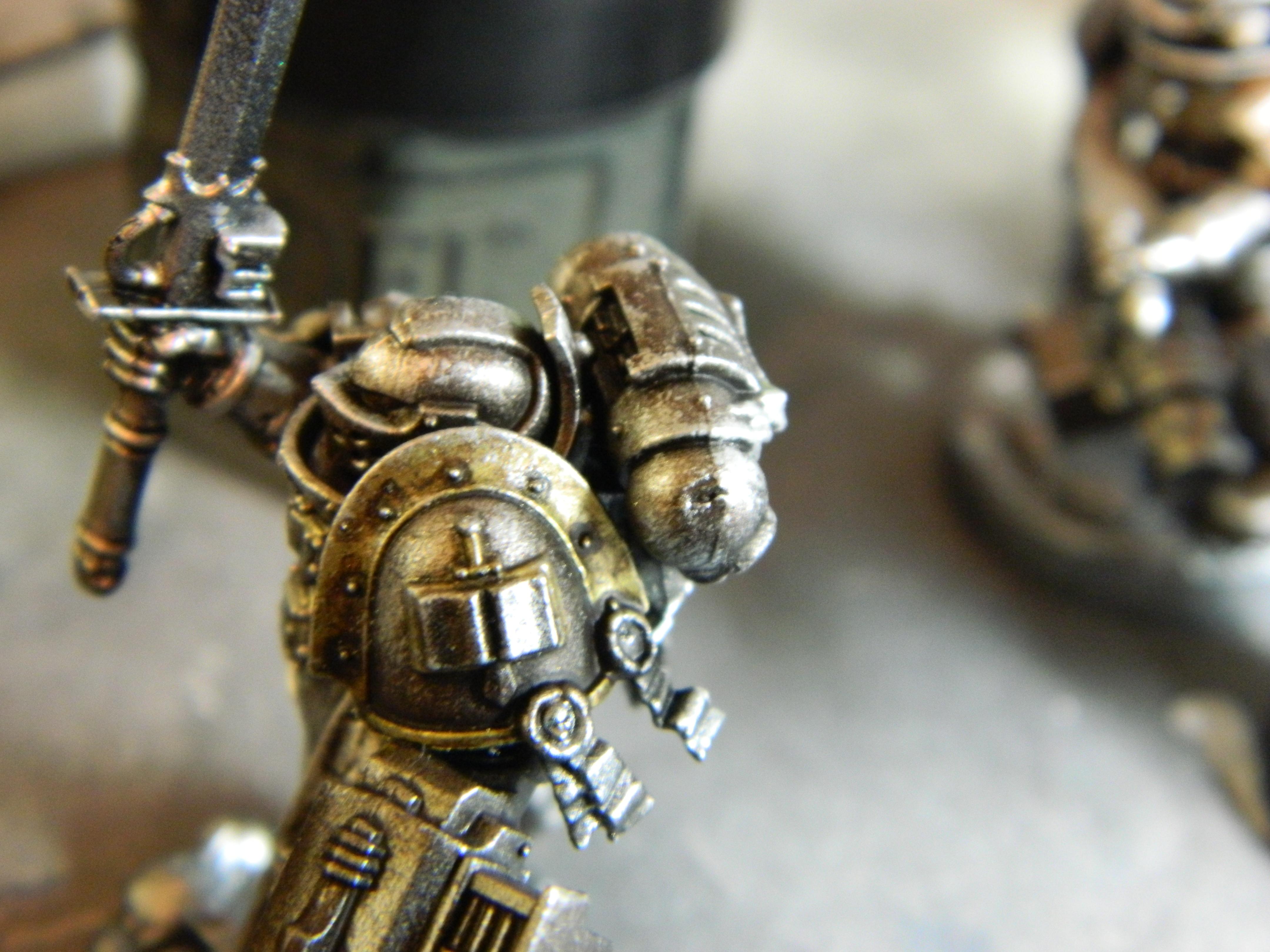 Force Weapon, Gk, Gray Knight, Grey Knights, Metal, Object Source Lighting, Psybolt, Weathered