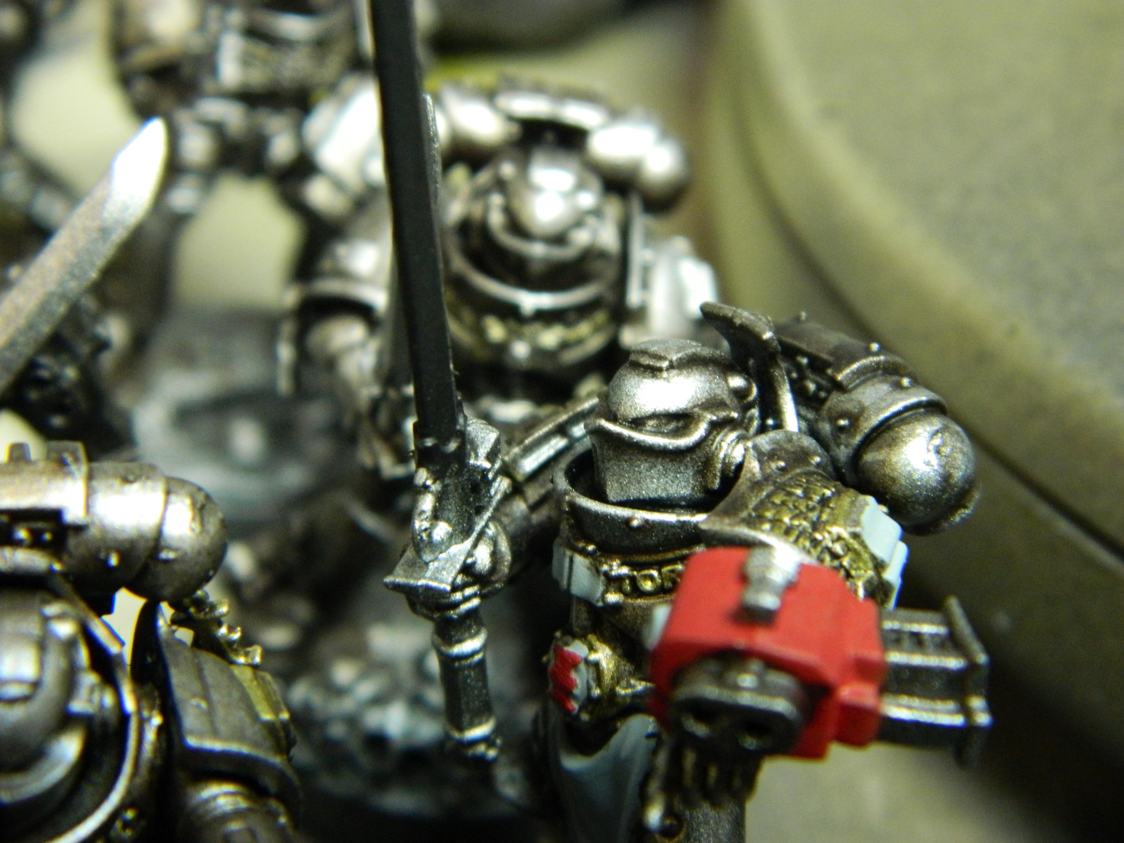Force Weapon, Gk, Gray Knight, Grey Knights, Metal, Object Source Lighting, Psybolt, Weathered