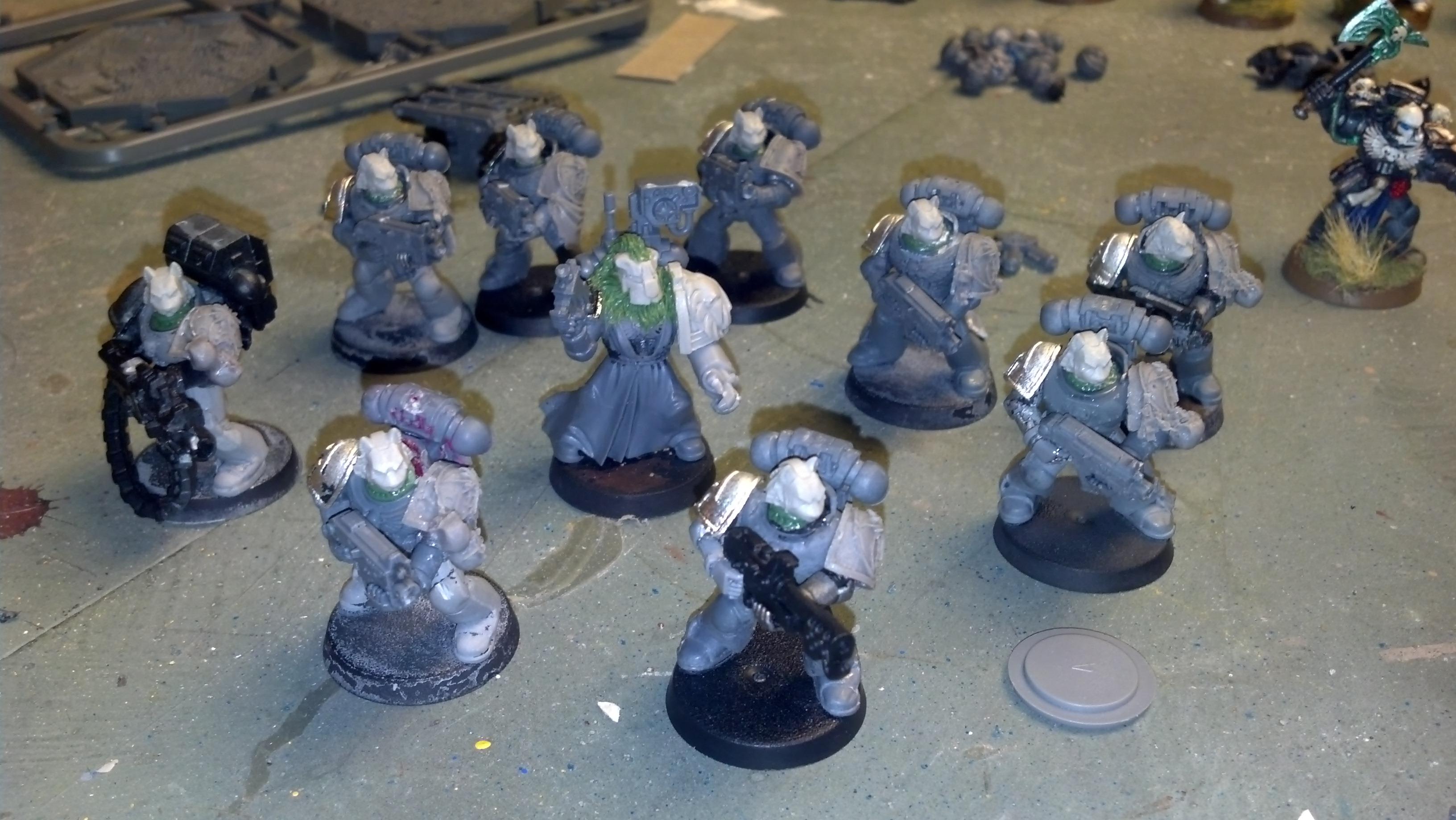 Astral Claws Wip, Marine Squad 3
