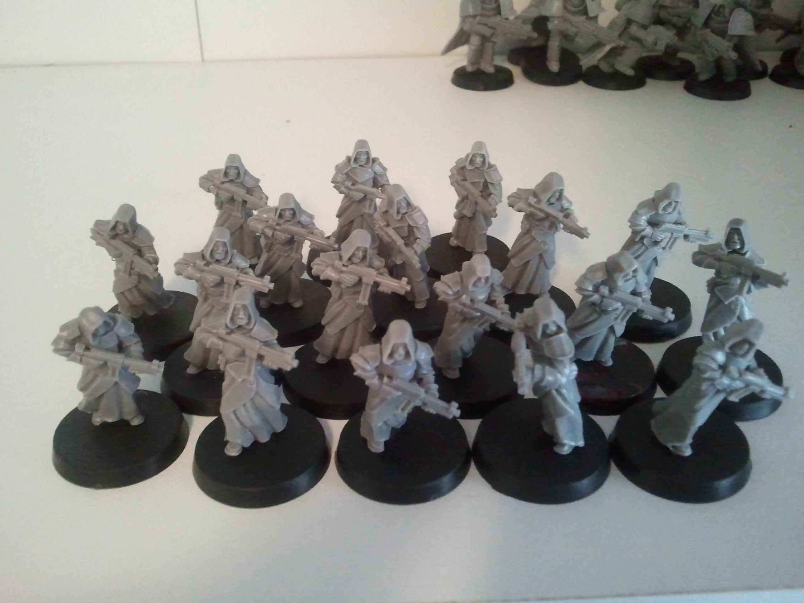 partially finished cultist squad...only 12 minis more to go! 
