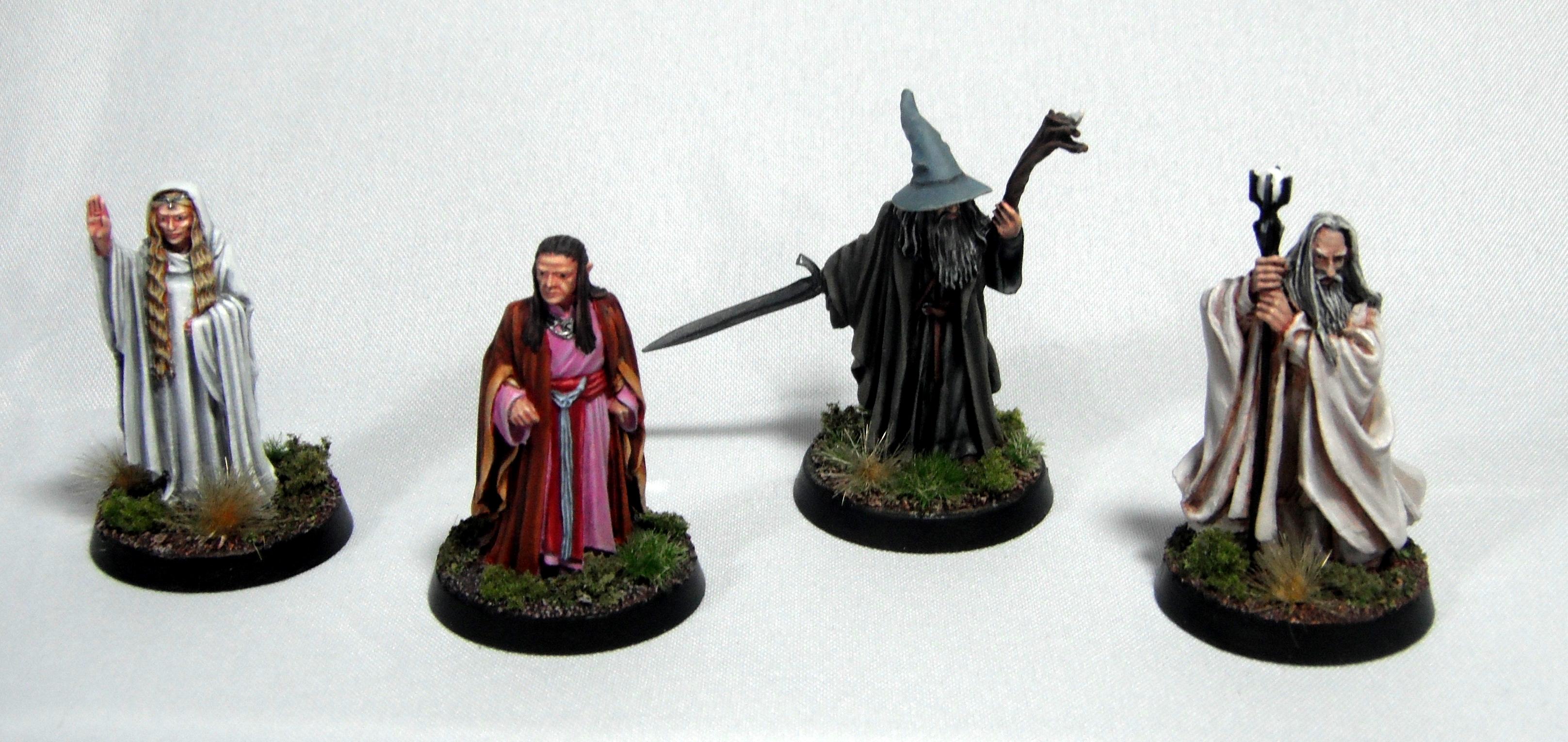 Elrond, Galadriel, Gandald, Lord Of The Rings, Saruman, The Hobbit, White Council