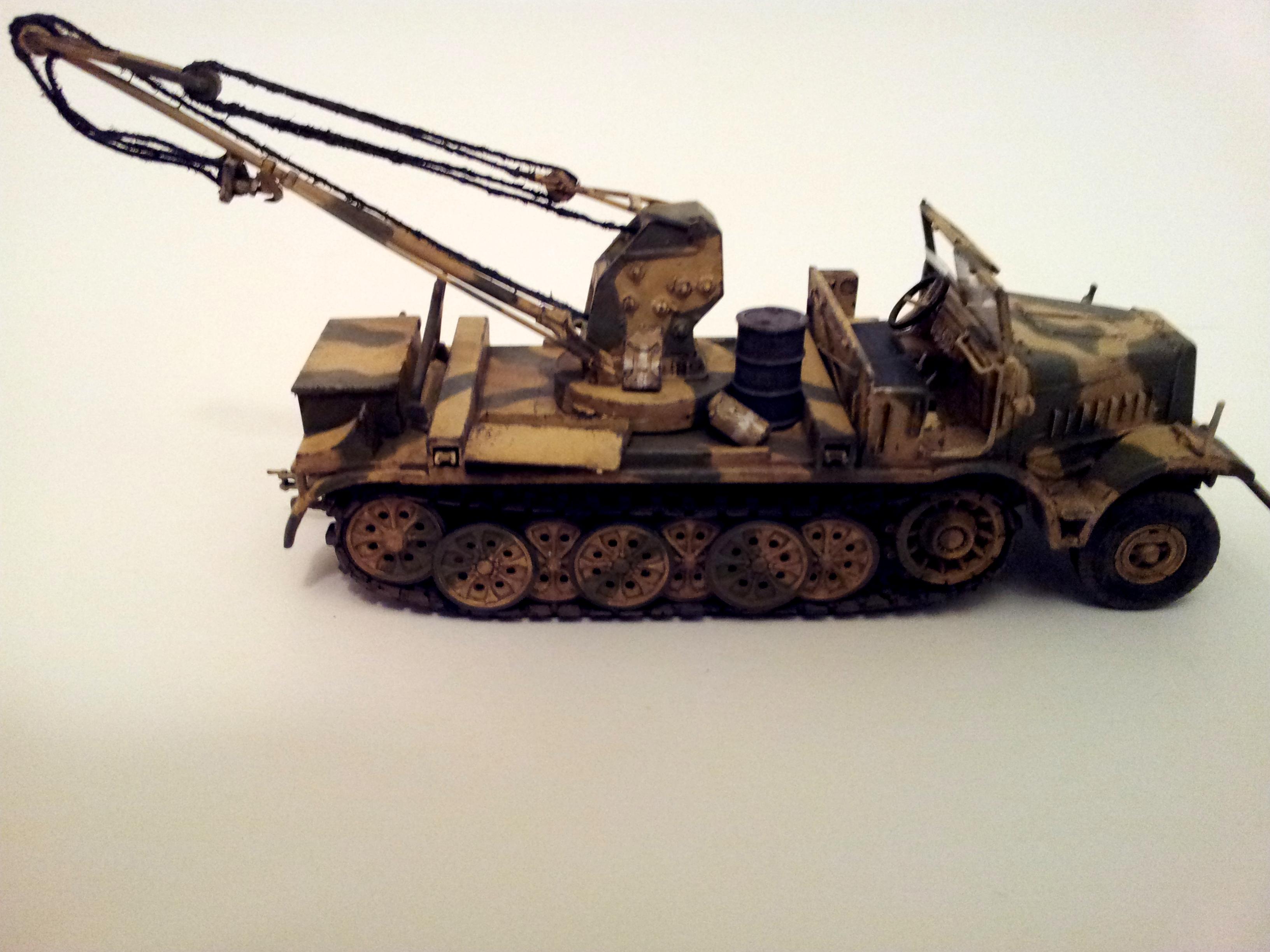 1/72, Famo' Sdkfz 9, Germans, Recovery Vehicle, World War 2