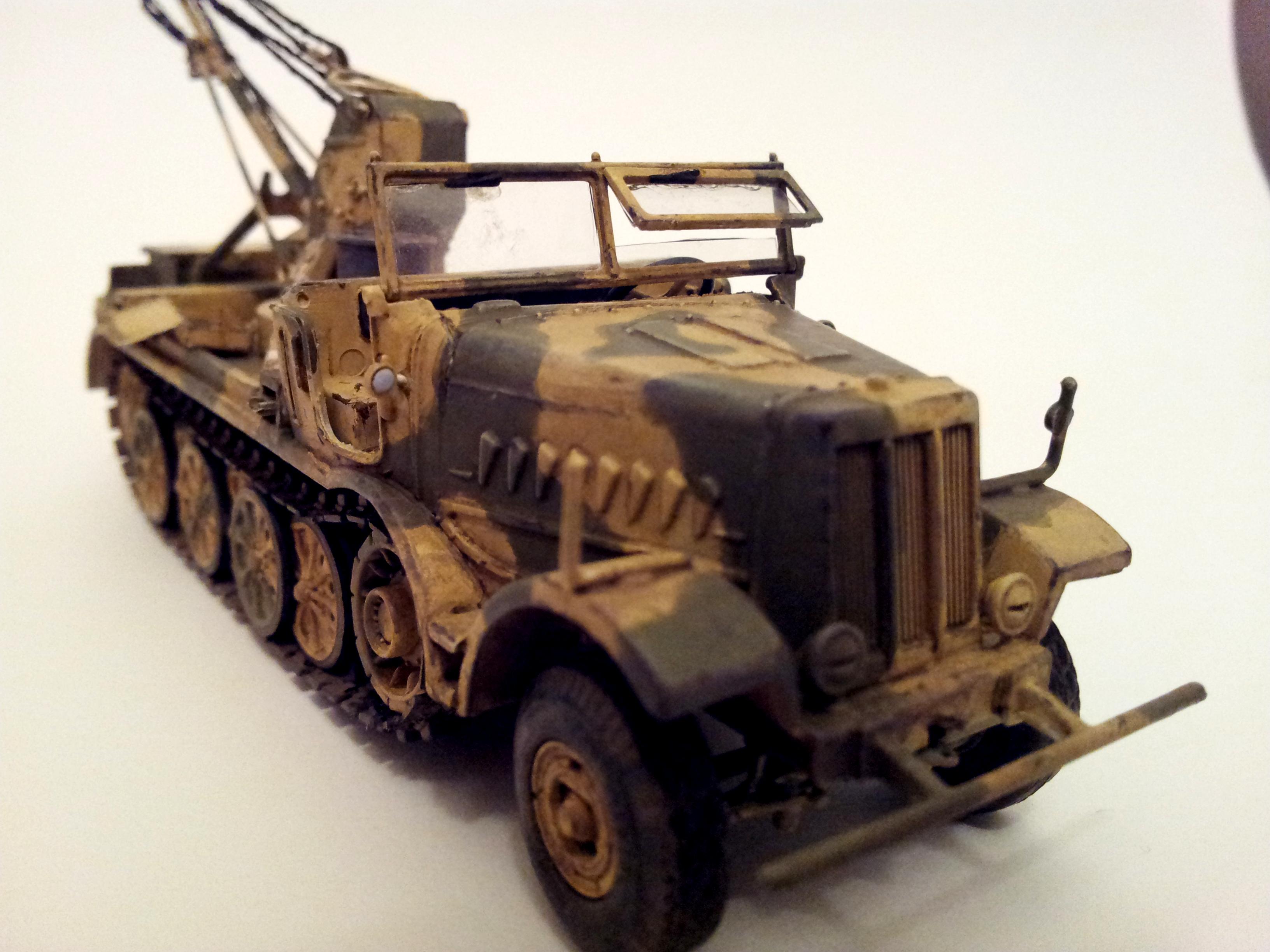 1/72, Famo' Sdkfz 9, Germans, Recovery Vehicle, World War 2