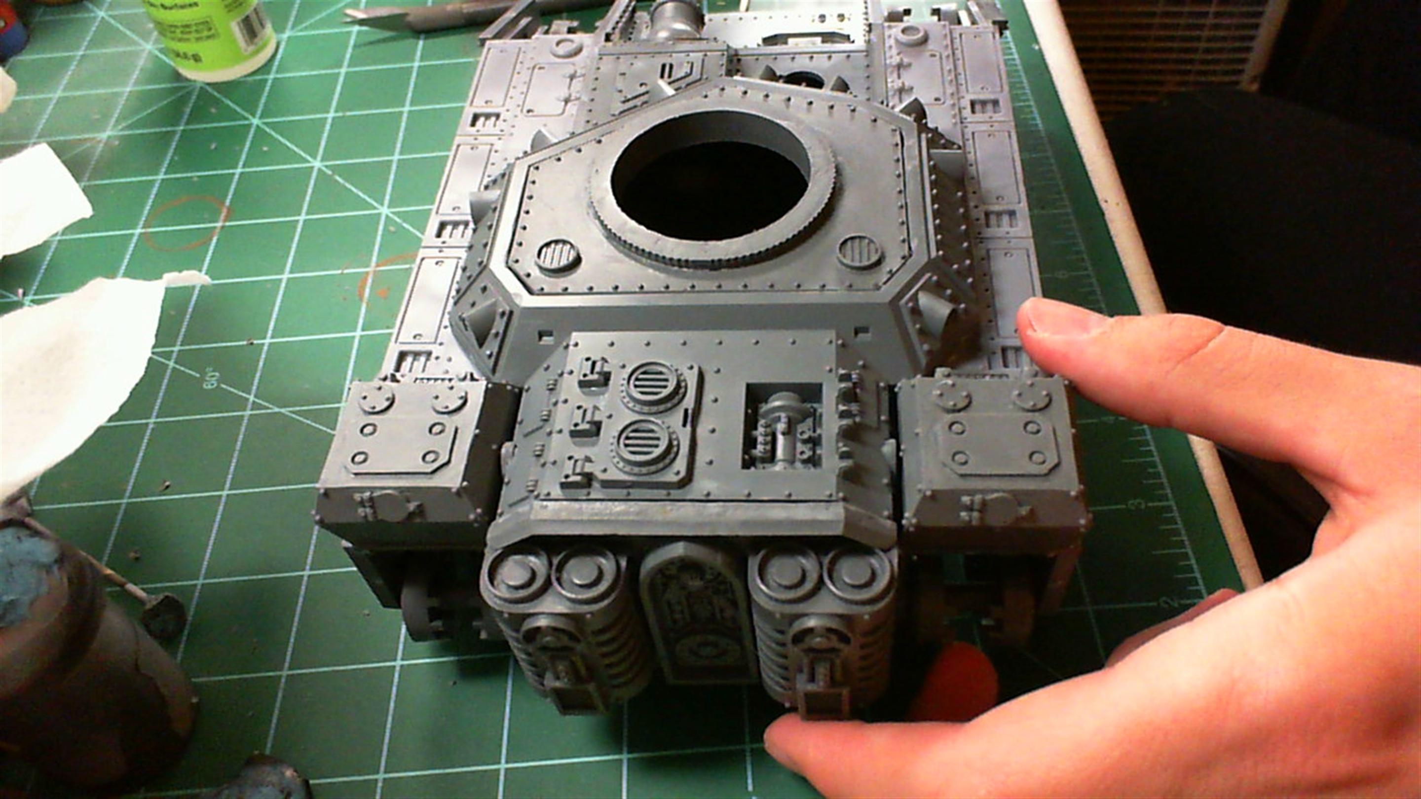 Baneblade, Fellblade, Silver Skulls, Space Marines, Super-heavy, Tank