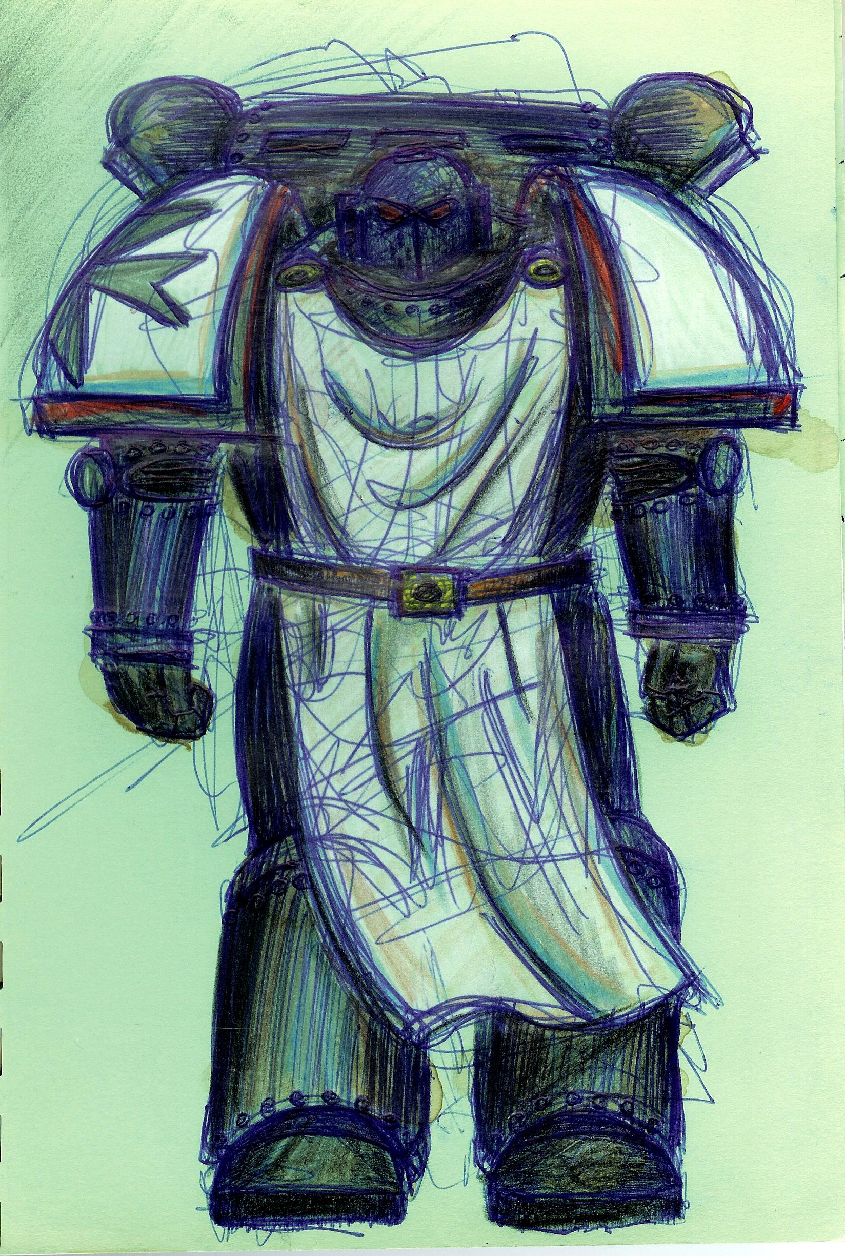 Artwork, Beast, Black Templars, Daemons, Drawing, Mutant, Nurgle, Old, Plague, School, Space Marines, Style, Warhammer Fantasy