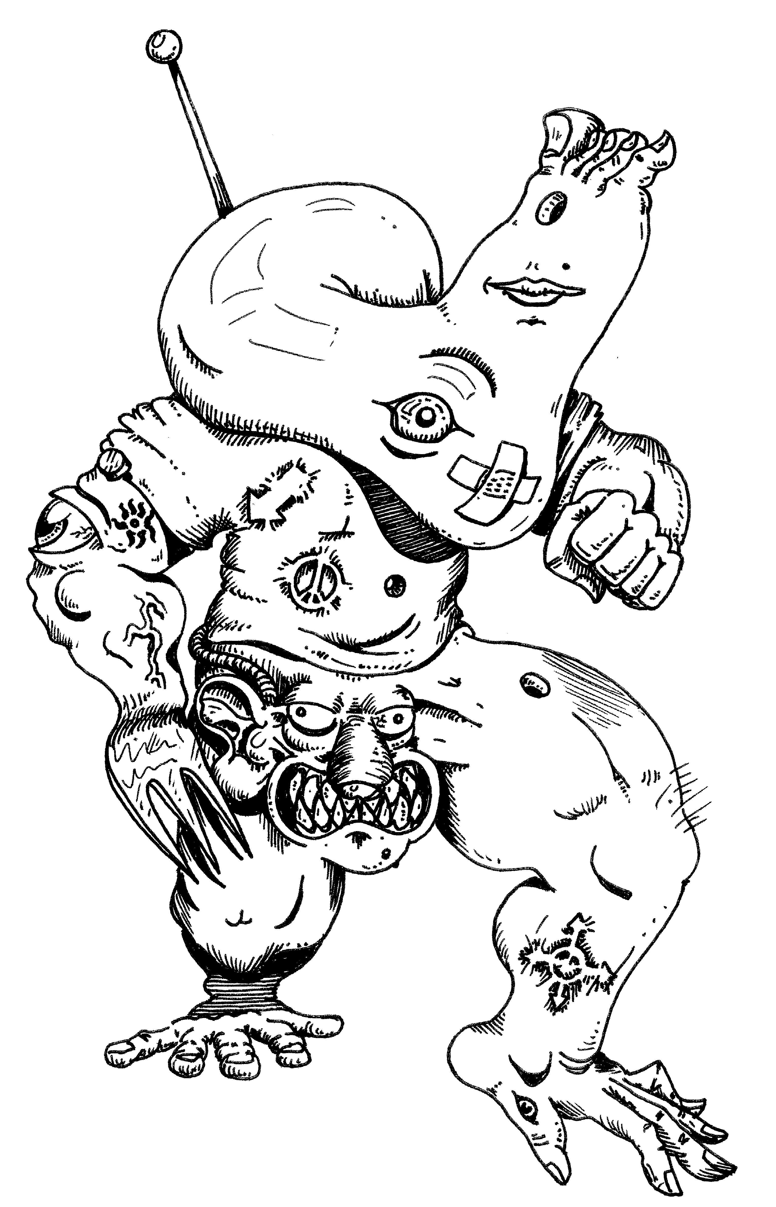 Artwork, Beast, Black Templars, Daemons, Drawing, Mutant, Nurgle, Old, Plague, School, Space Marines, Style, Warhammer Fantasy