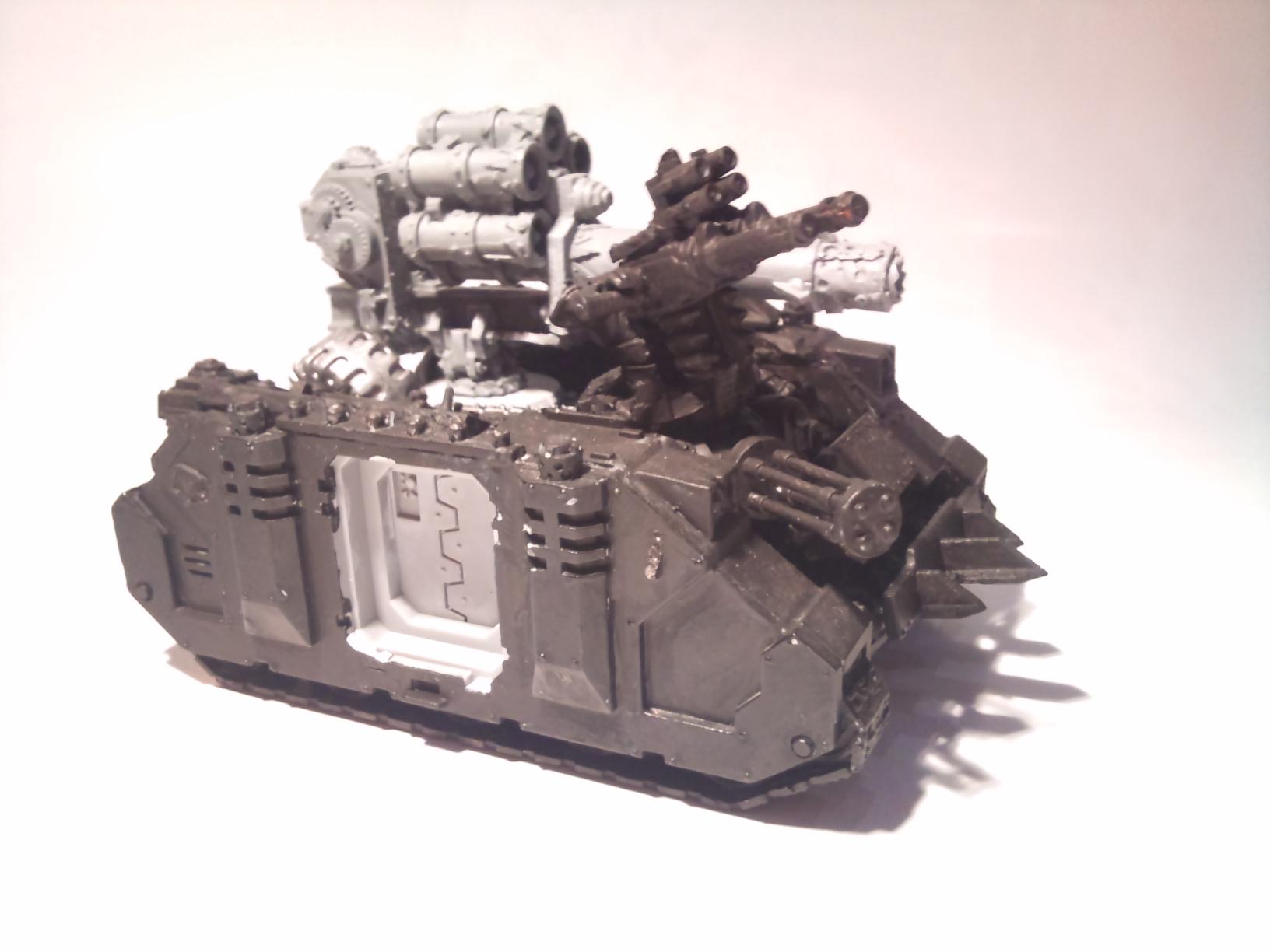 Unpainted, See all that, no greenstuff, all that was glue, my fingers looked like nurgle's nuts afterwards