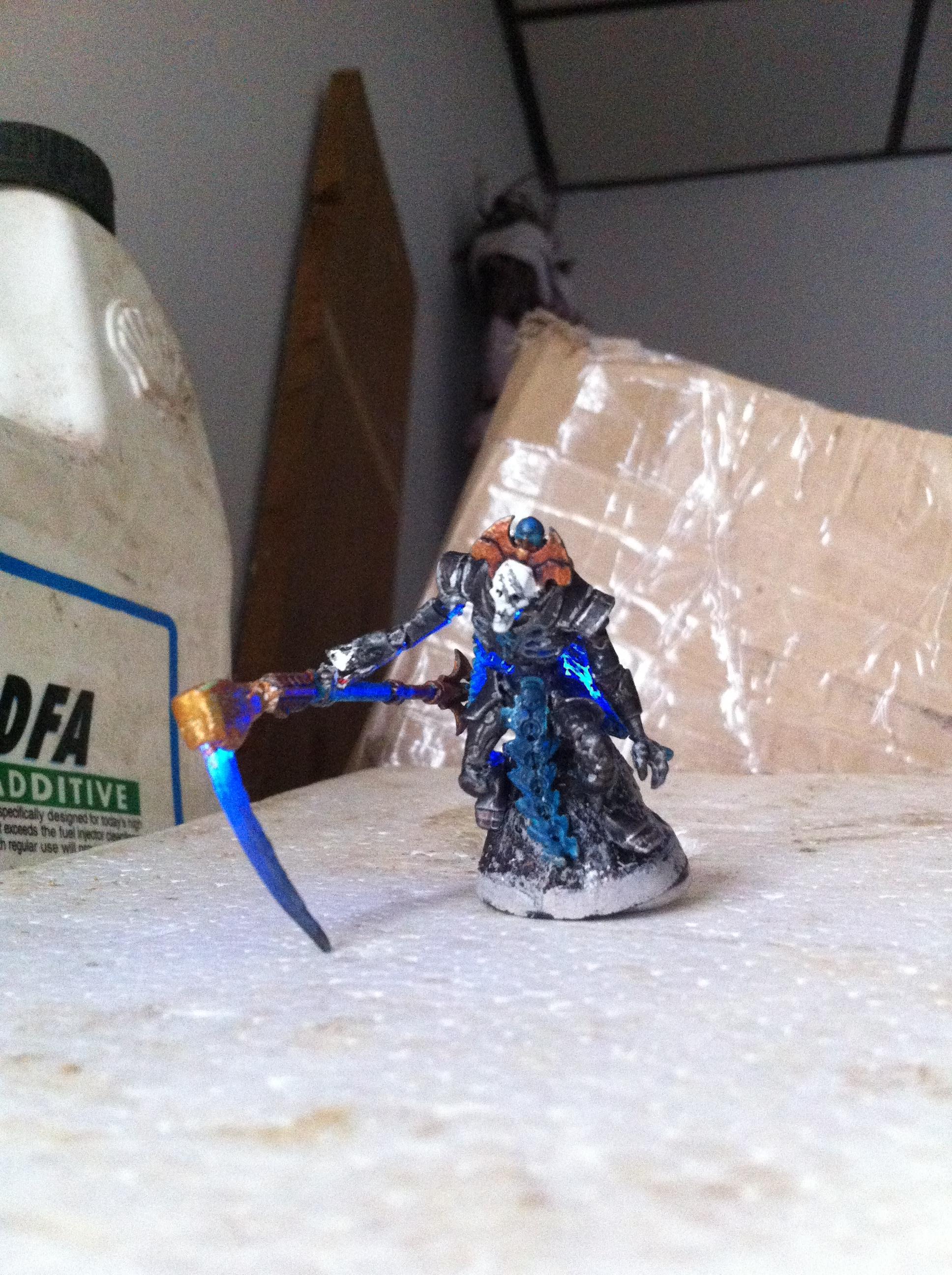 Only the blue diodes on