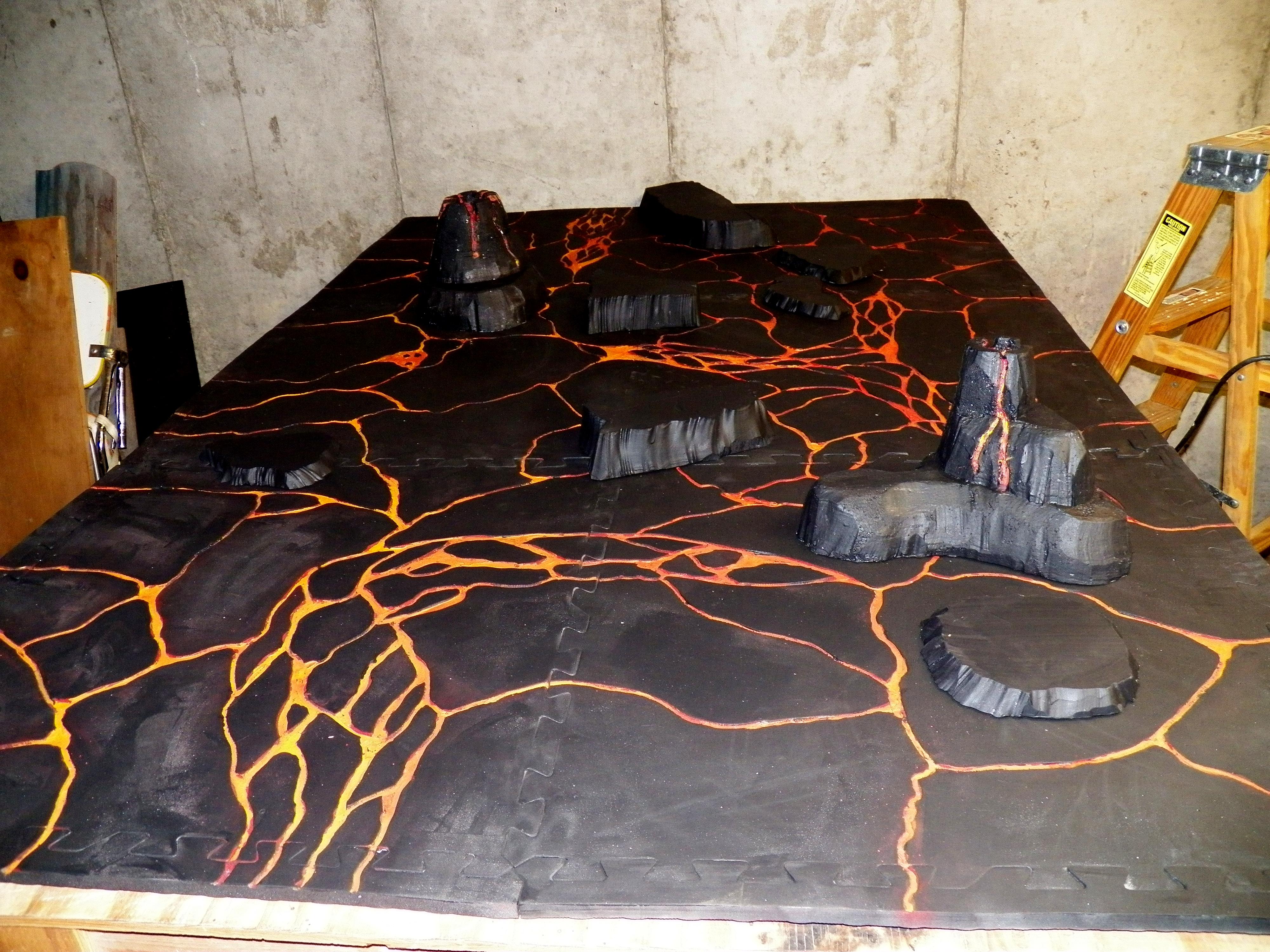 Game Board, Lava