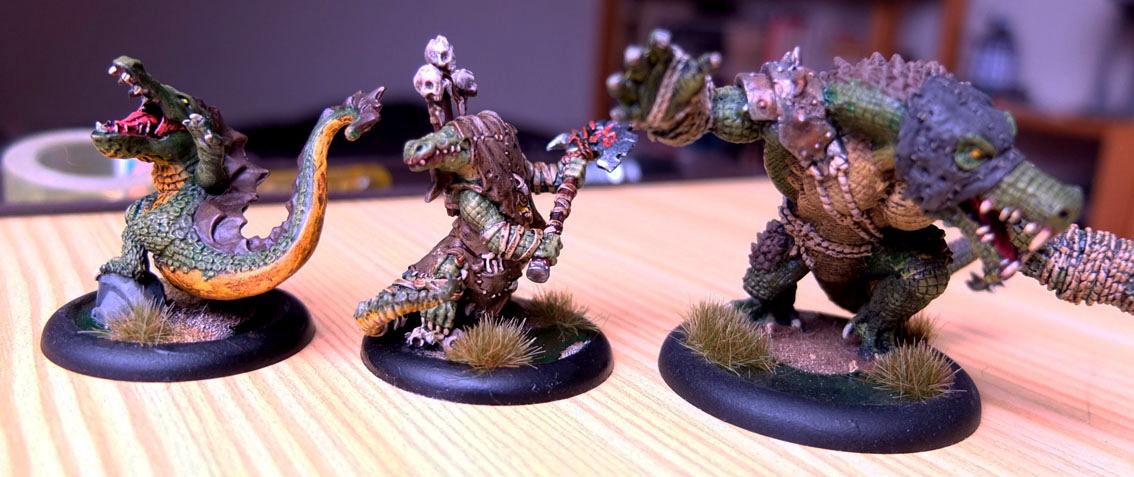 Alligators, Crodiles, Gatormen, Hordes, Minions, Swamp