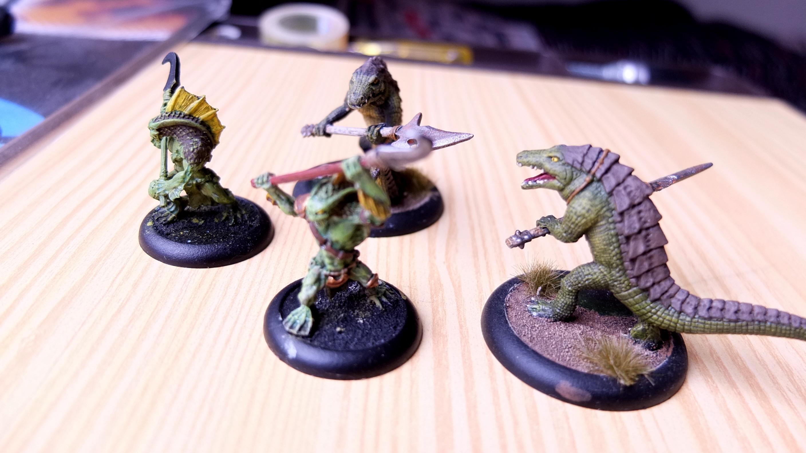 Alligators, Crodiles, Gatormen, Hordes, Minions, Swamp