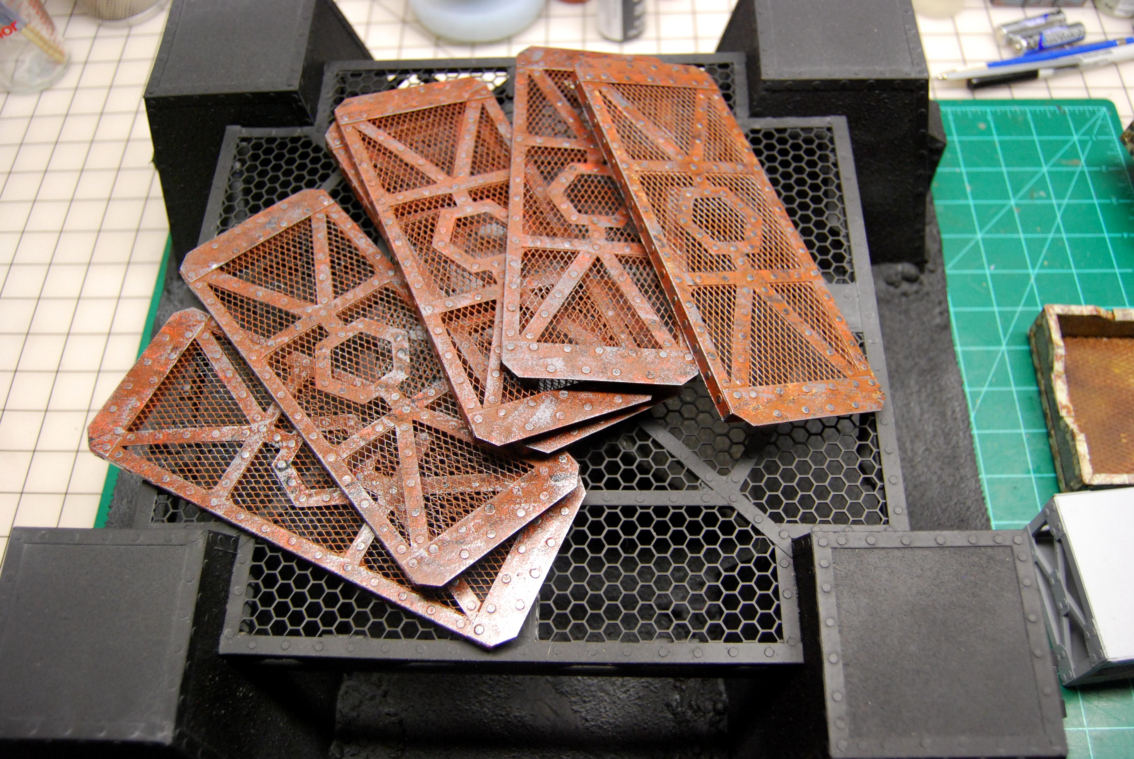 Grating, Terrain