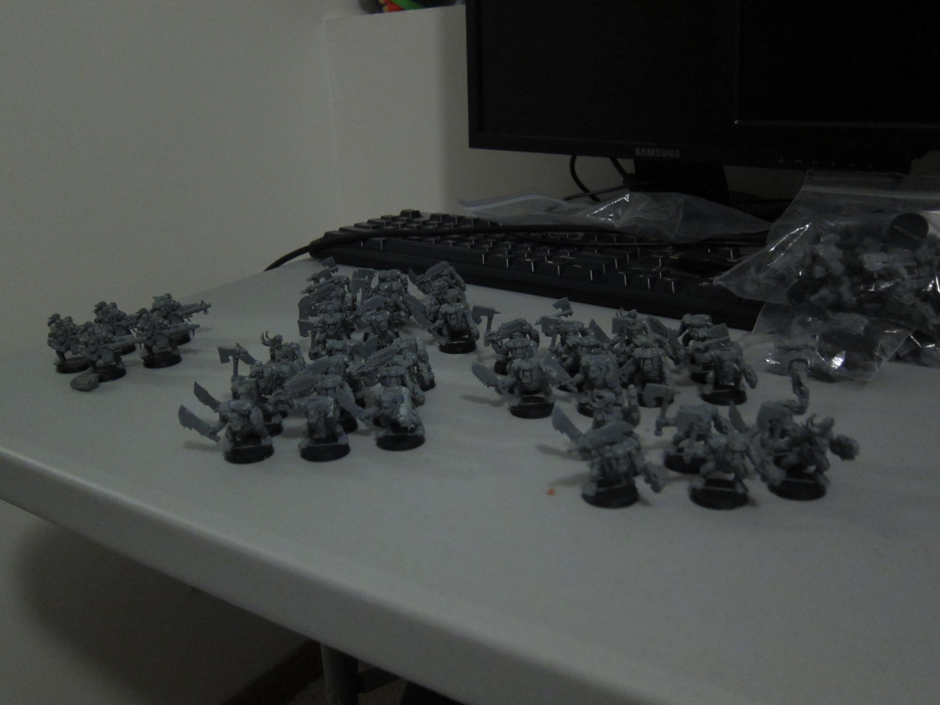 Boy, Deathskulls, Orks, Warhammer 40,000, Wash, Work In Progress