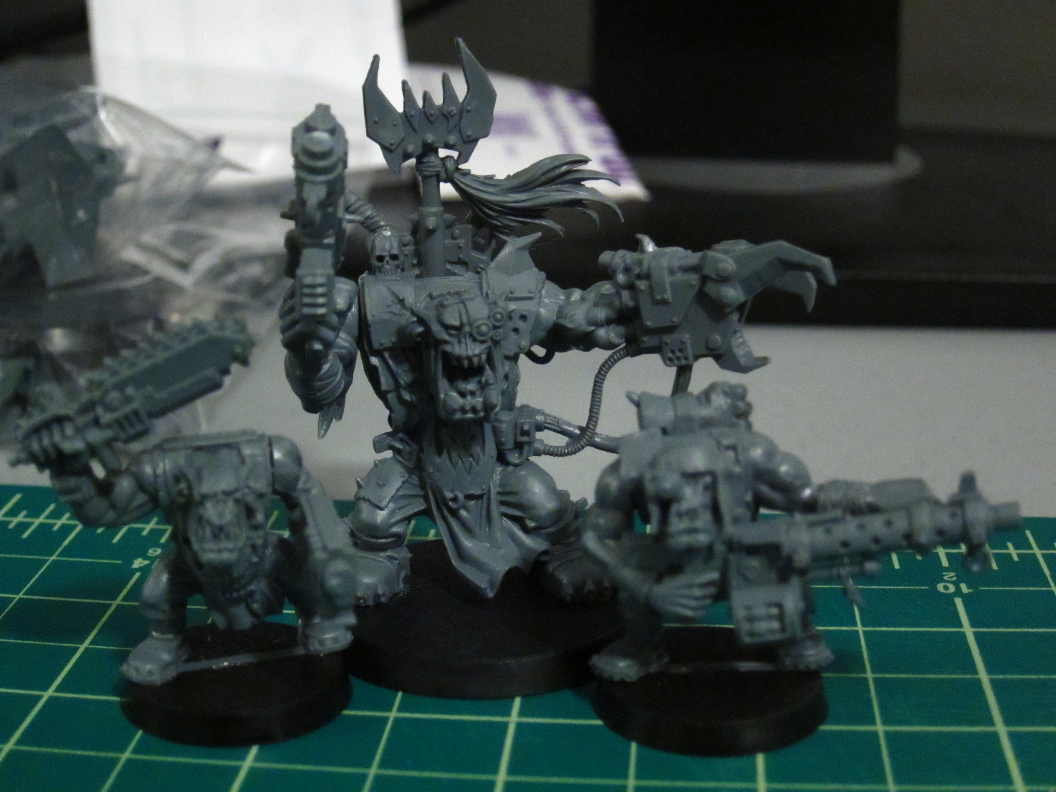Boy, Deathskulls, Orks, Warhammer 40,000, Wash, Work In Progress