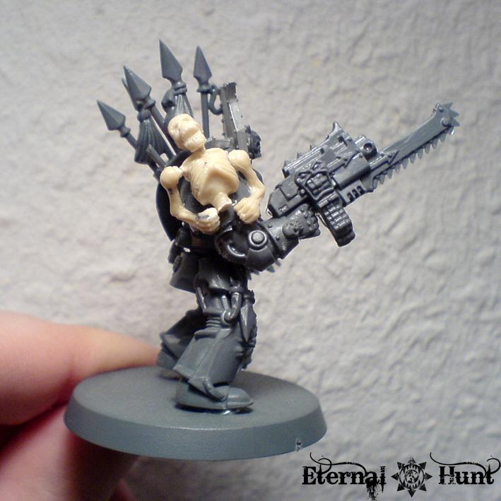 Chaos, Chaos Space Marines, Conversion, Khorne, Terminator Armor, Warhammer 40,000, World Eaters
