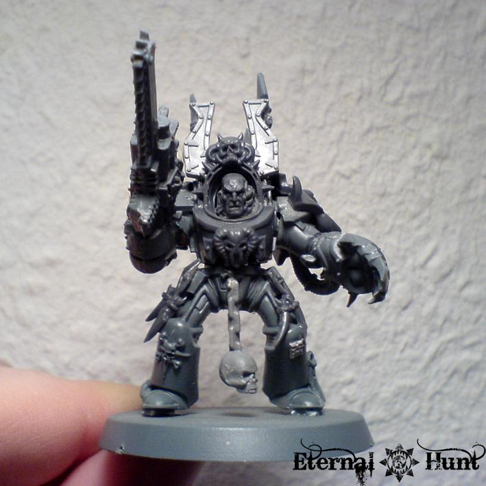 Chaos, Chaos Space Marines, Conversion, Khorne, Terminator Armor, Warhammer 40,000, World Eaters